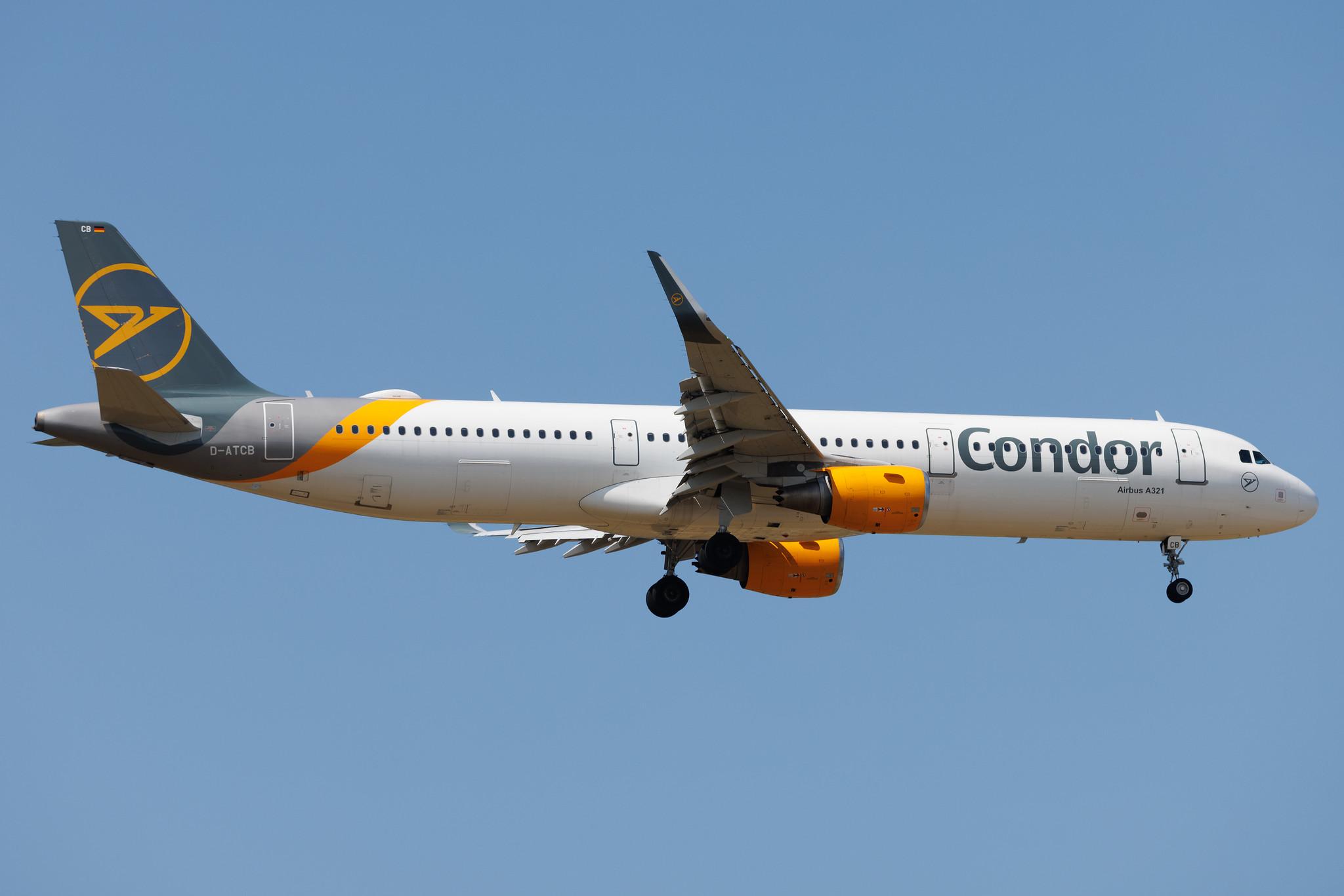 Frankfurt Airport: Condor (DE / CFG) | Airbus A321-211 A321 | D-ATCB | MSN 6432