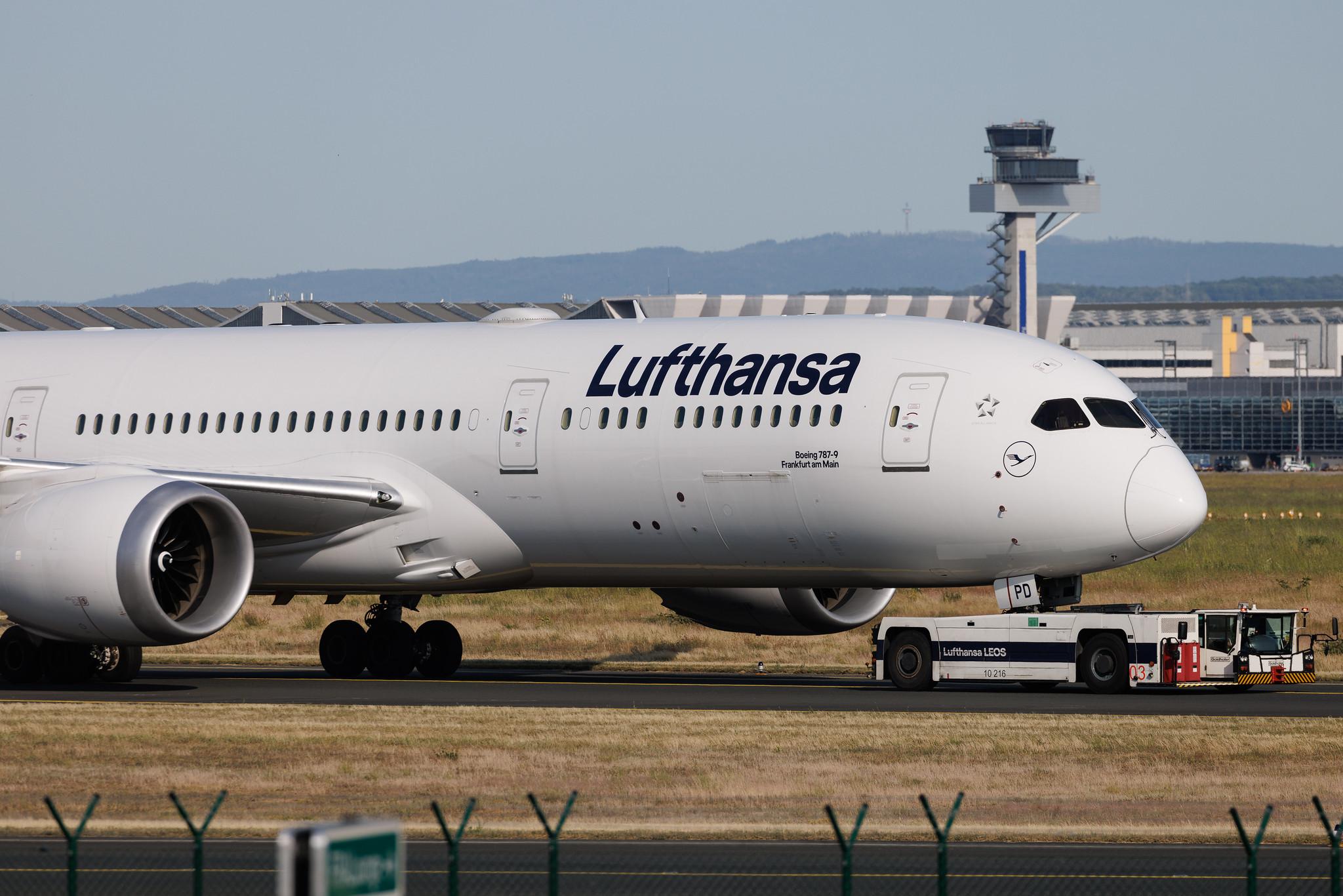 Frankfurt Airport: Lufthansa (LH / DLH) | Boeing 787-9 Dreamliner B789 | D-ABPD | MSN 62729