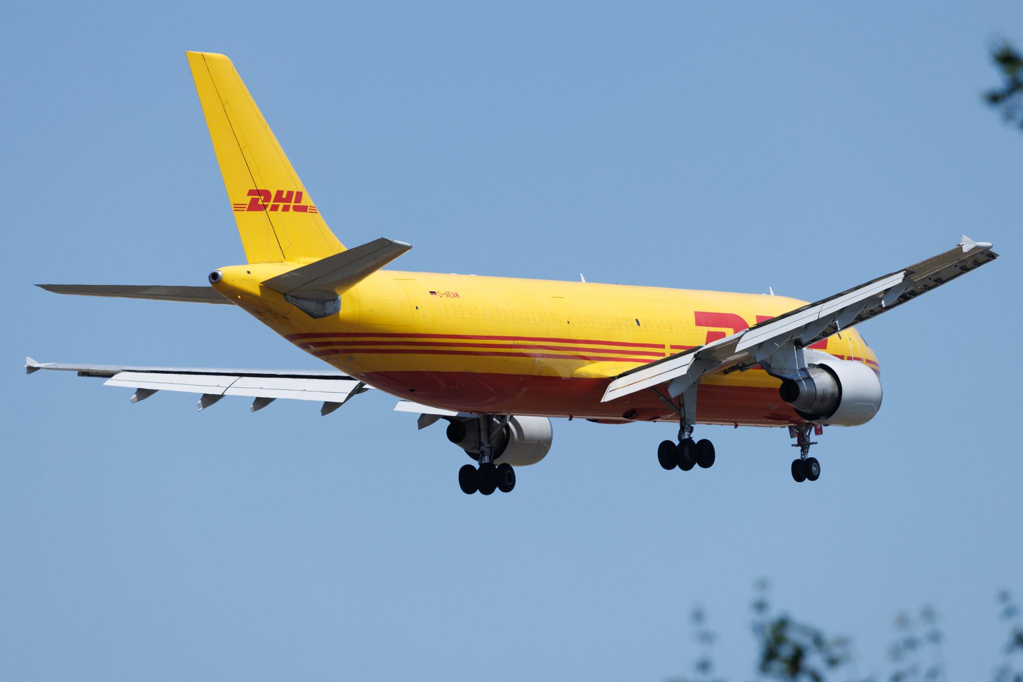 Frankfurt Airport: DHL (D0 / DHK) | Operator: European Air Transport | Airbus A300B4-622R(F) A306 | D-AEAM | MSN 797