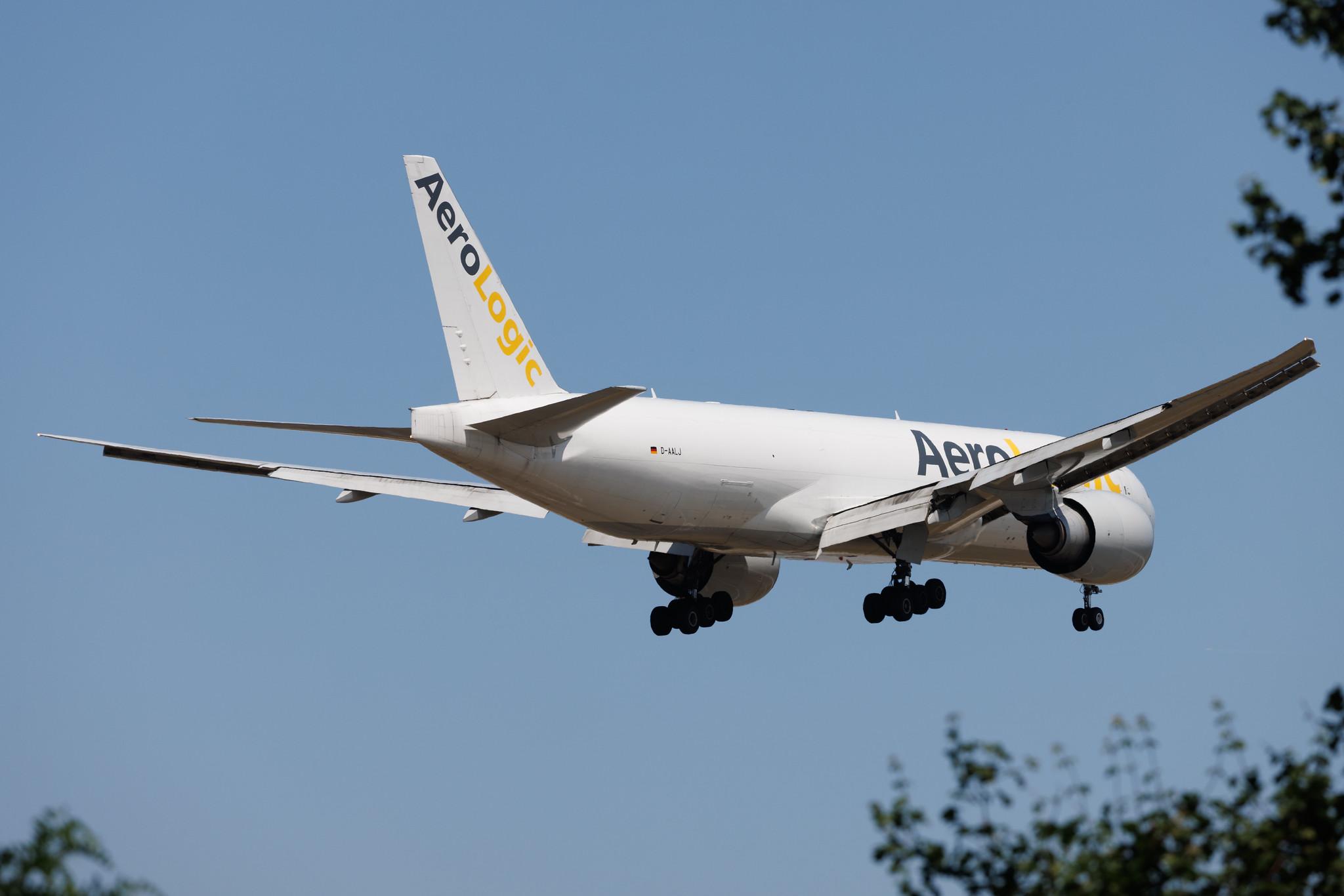 Frankfurt Airport: AeroLogic (3S / BOX) | Boeing 777-F6N B77L | D-AALJ | MSN 37710