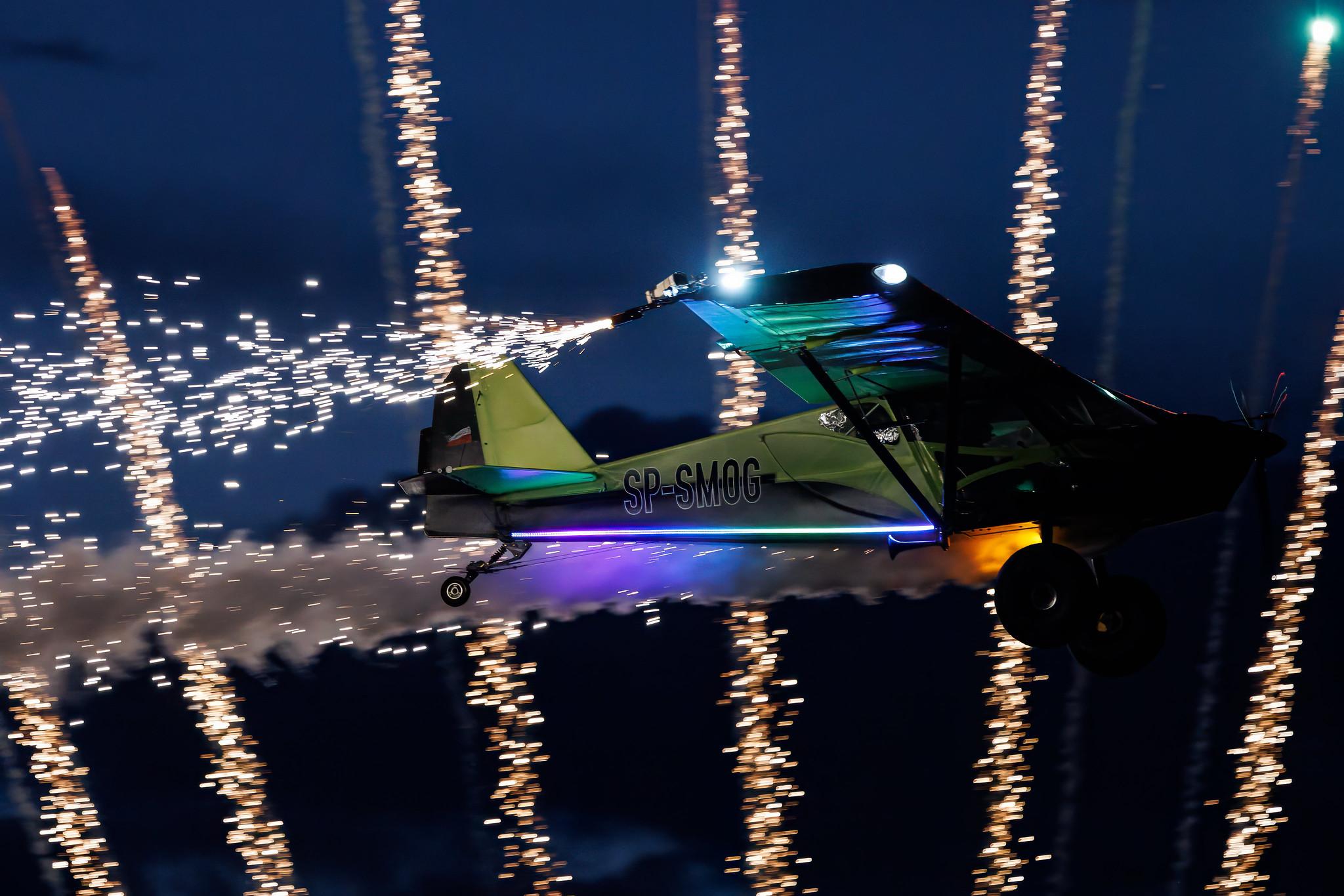 ANTIDOTUM Airshow Leszno: Private owner | Rainbow Skyreach BushCat BUSH | SP-SMOG | MSN CH235C