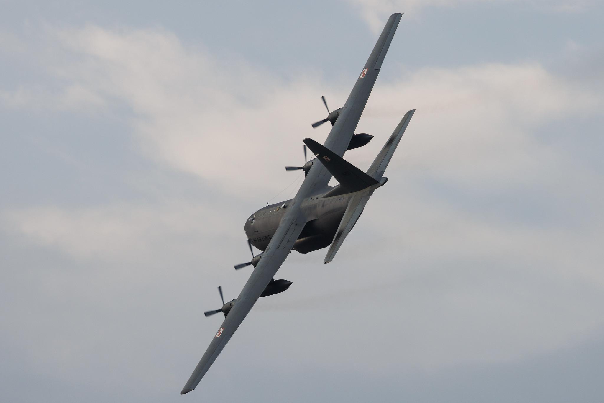 ANTIDOTUM Airshow Leszno: Polish Air Force | Lockheed C-130E Hercules (L-382) C130 | 1505 | MSN 382-4435