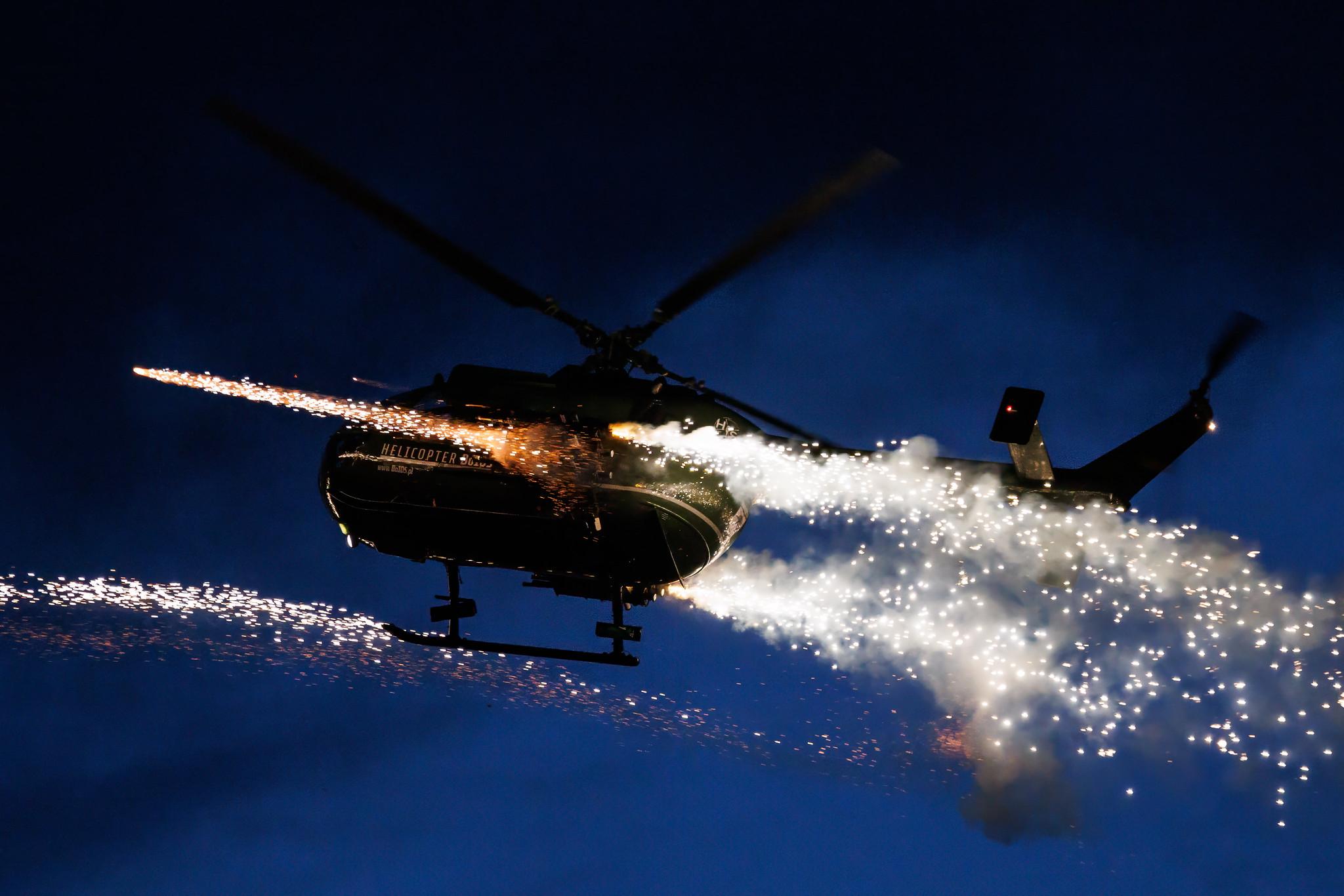 ANTIDOTUM Airshow Leszno: Private owner | MBB Bo105P1 B105 | SP-YBO | MSN 6019