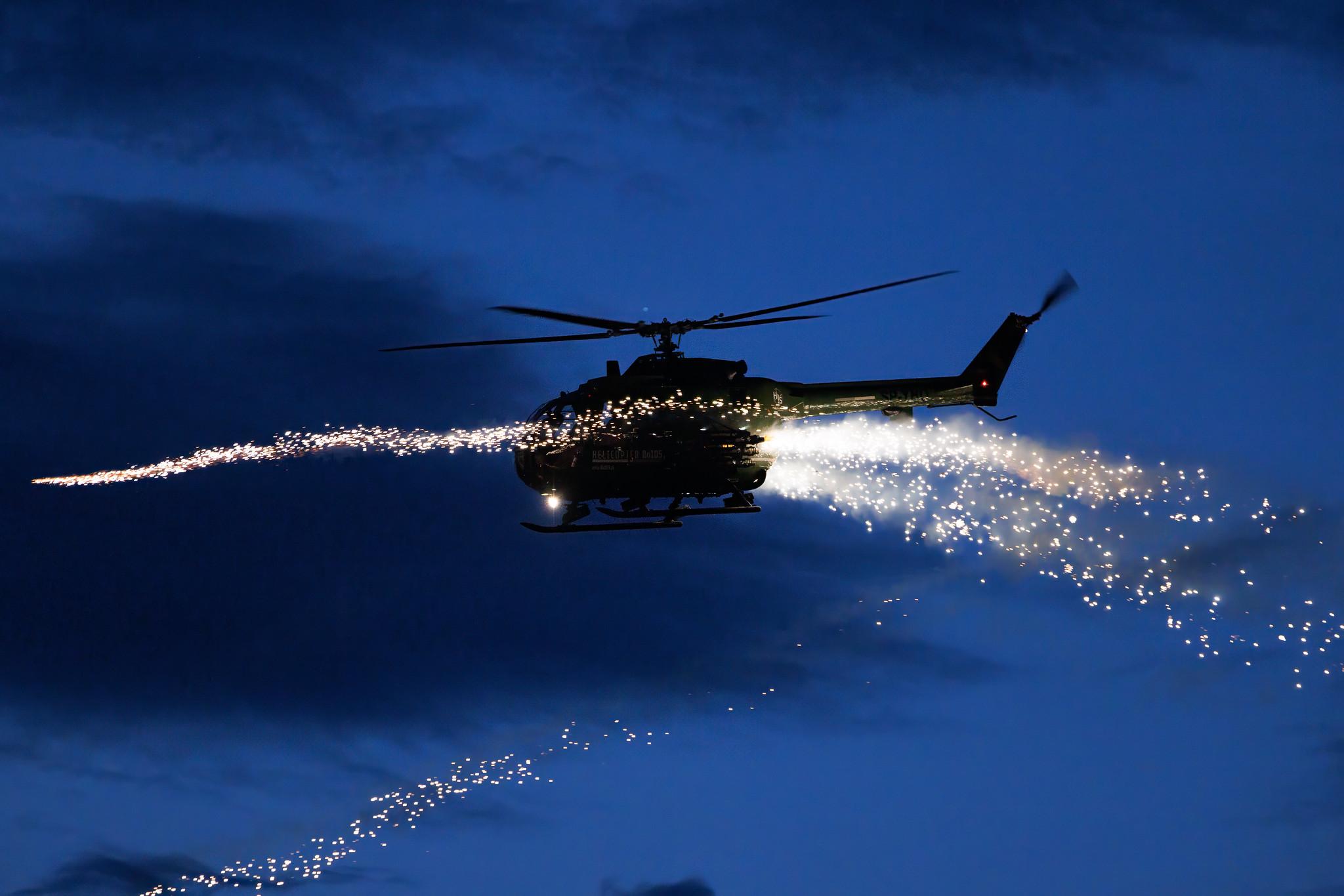 ANTIDOTUM Airshow Leszno: Private owner | MBB Bo105P1 B105 | SP-YBO | MSN 6019