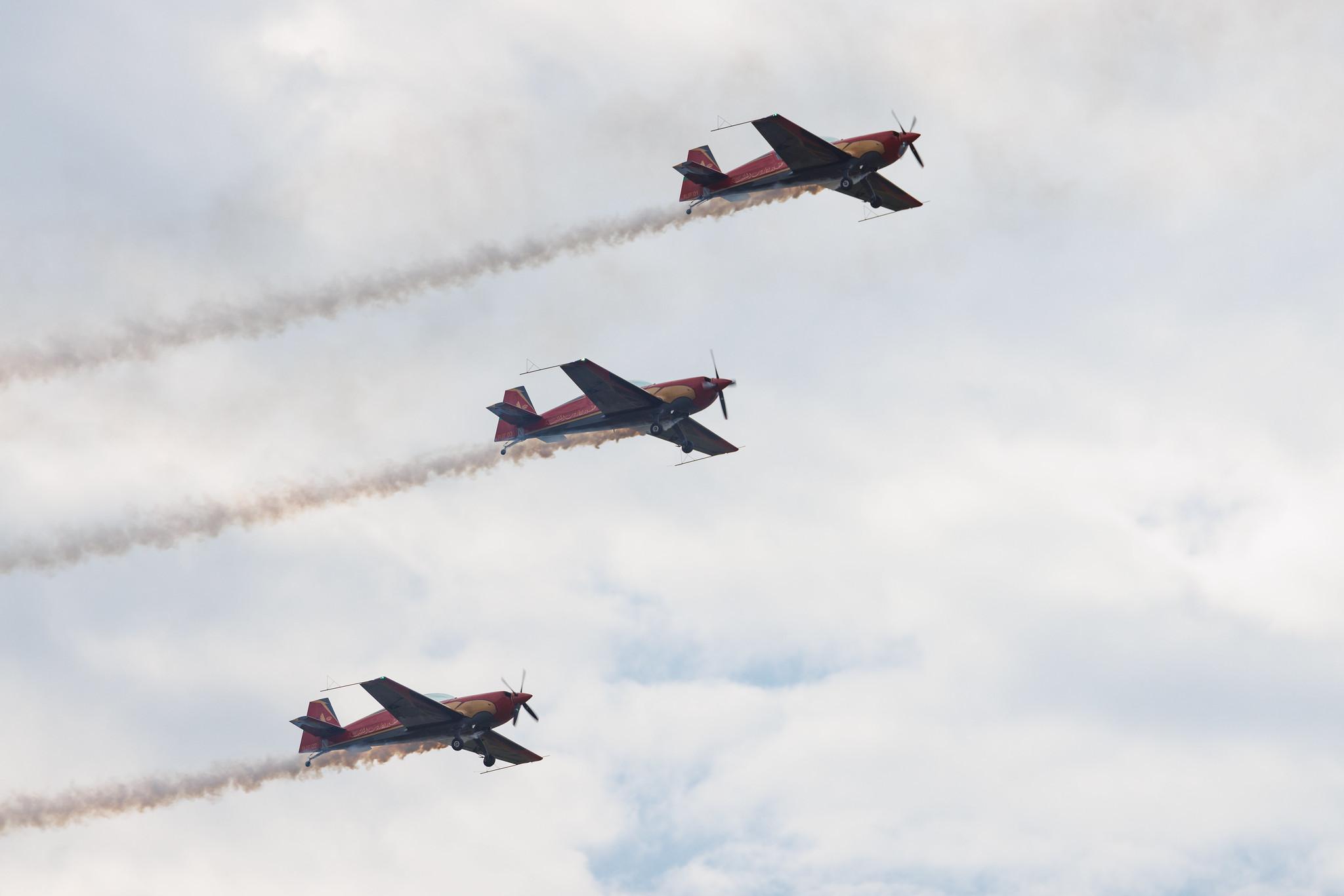 ANTIDOTUM Airshow Leszno: Royal Jordanian Falcons | Extra EA-330LX | RJF01 | MSN LC069