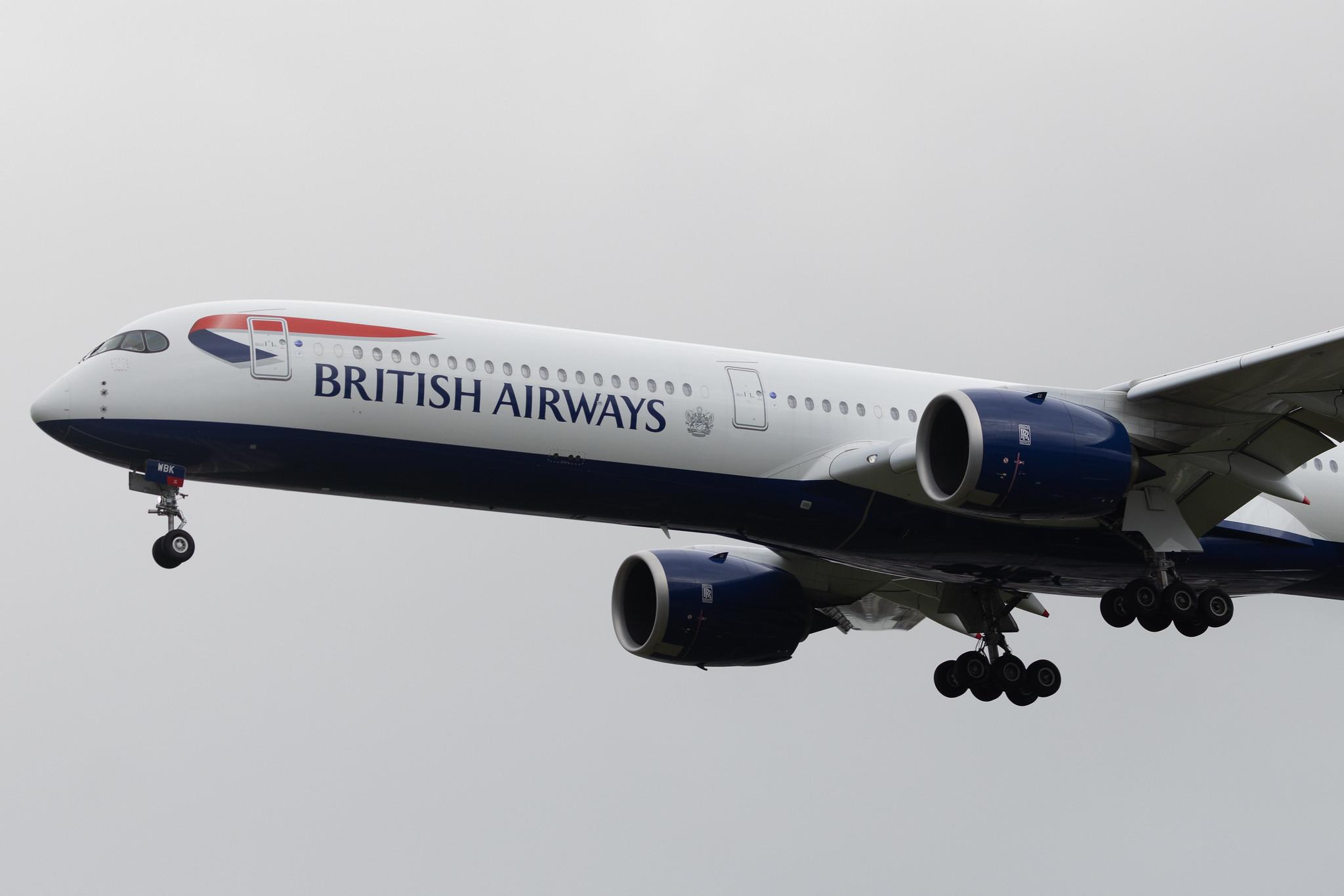London Heathrow: British Airways (BA / BAW) | Airbus A350-1041 A35K | G-XWBK | MSN 495