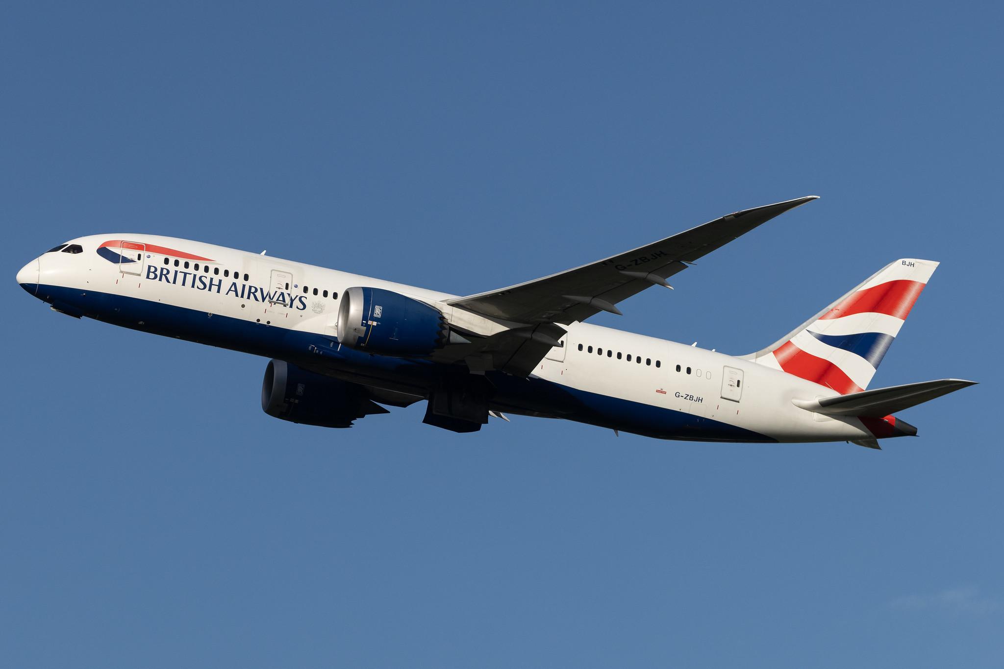 London Heathrow: British Airways (BA / BAW) | Boeing 787-8 Dreamliner B788 | G-ZBJH | MSN 38615