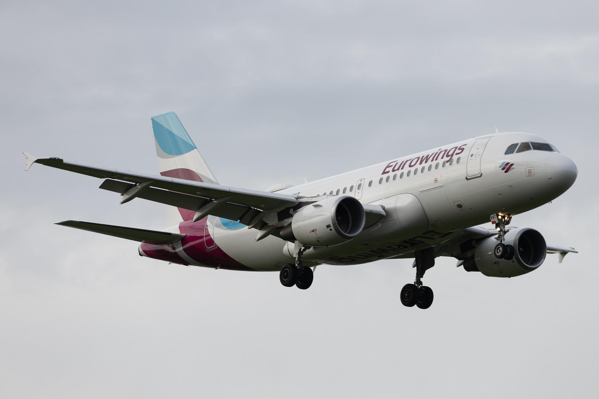 London Heathrow: Eurowings (EW / EWG) | Airbus A319-112 A319 | D-AKNT | MSN 2607