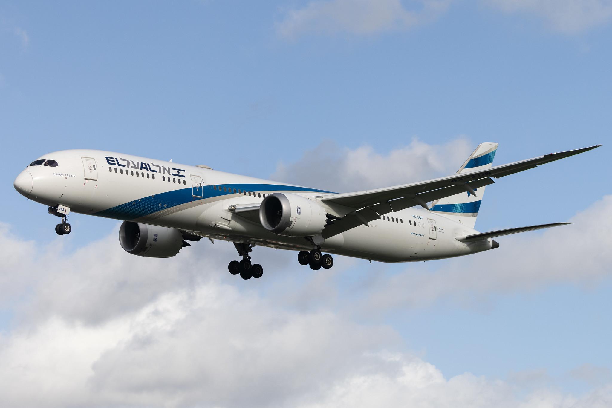 London Heathrow: El Al (LY / ELY) | Boeing 787-9 Dreamliner B789 | 4X-EDB | MSN 42117