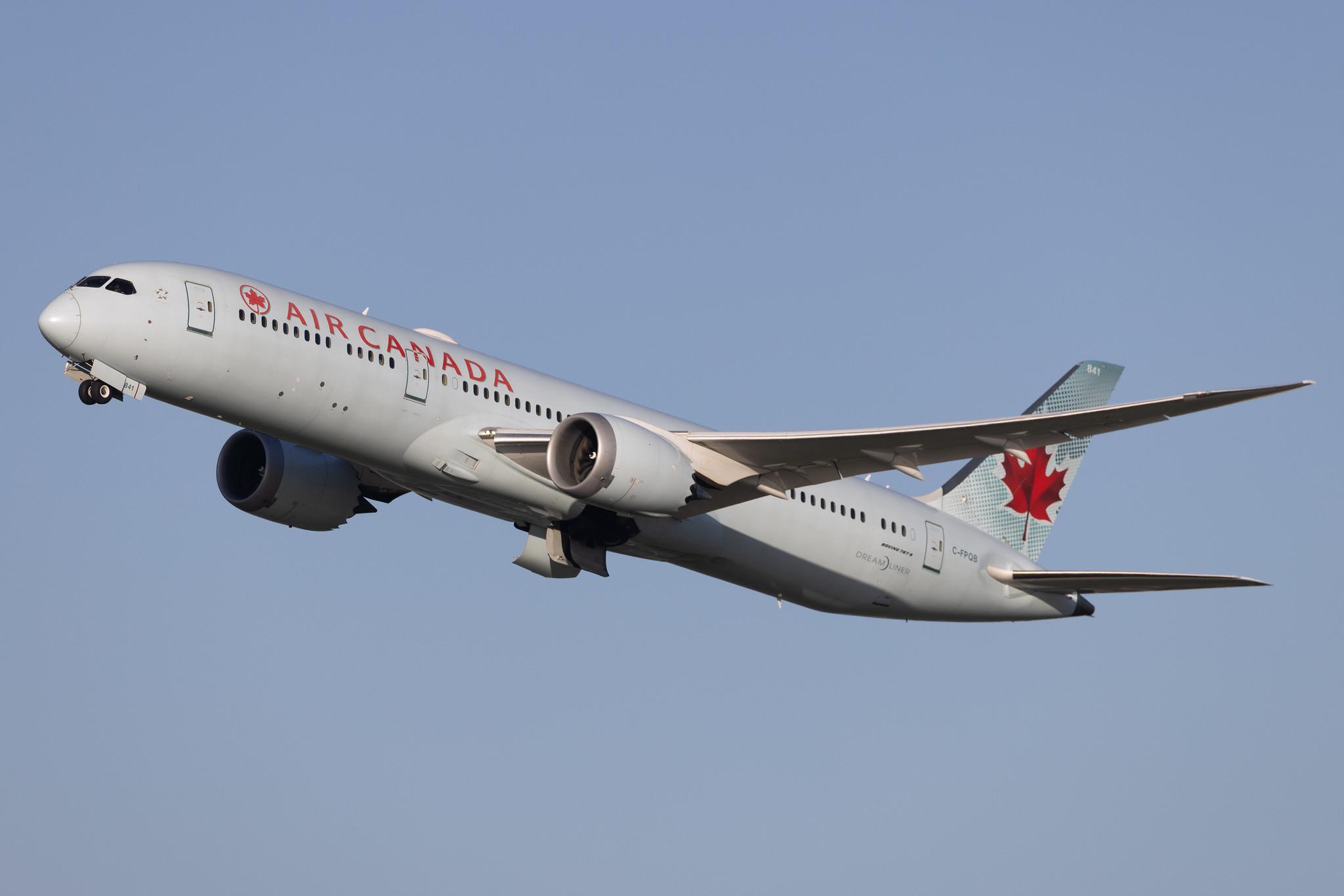 London Heathrow: Air Canada (AC / ACA) | Boeing 787-9 Dreamliner B789 | C-FPQB | MSN 35270