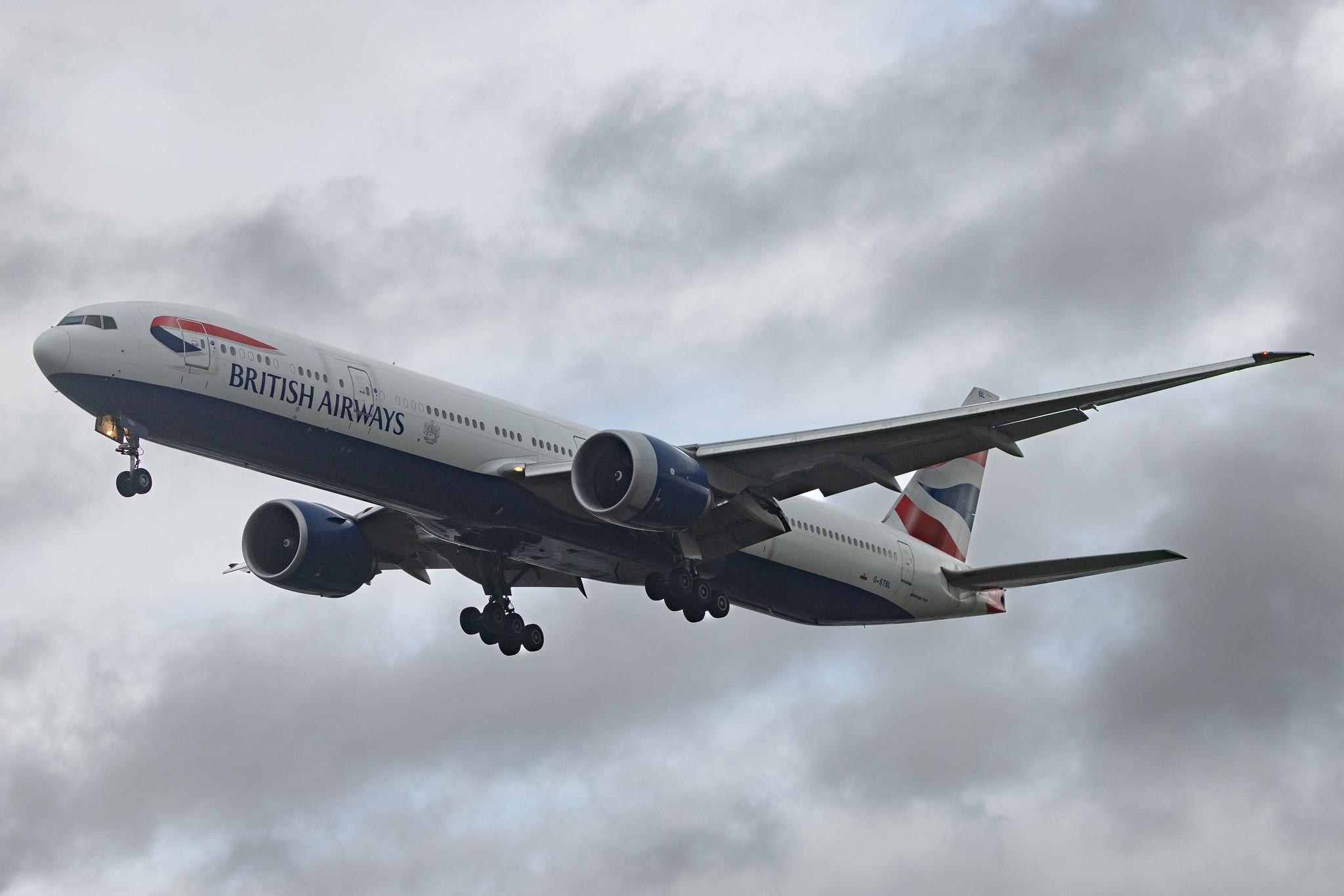 London Heathrow: British Airways (BA / BAW) | Boeing 777-336(ER) B77W | G-STBL | MSN 42124