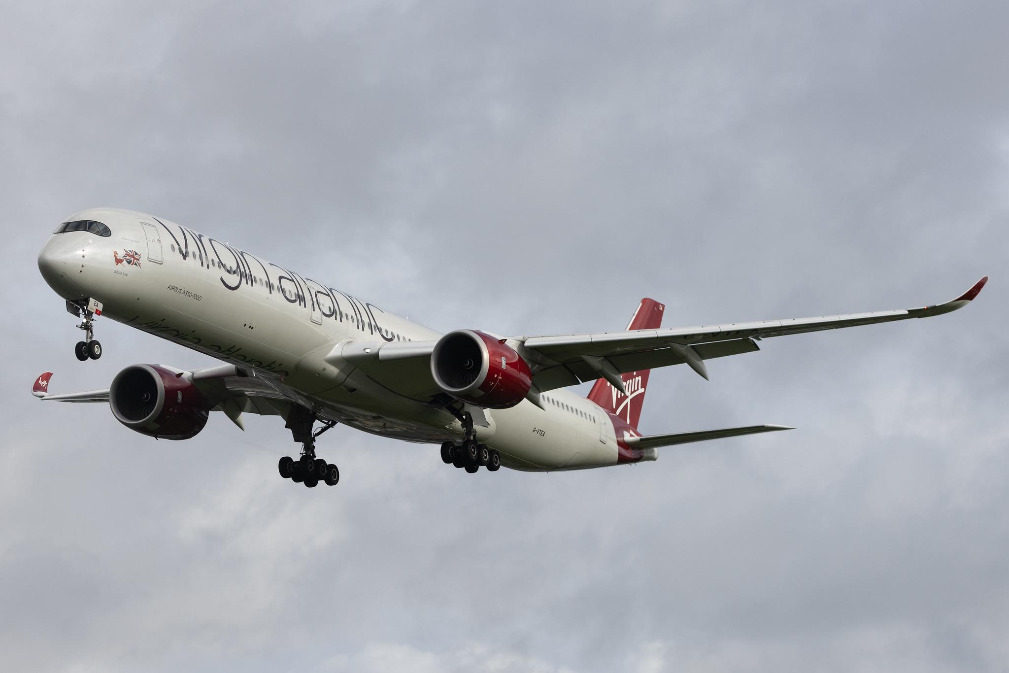 London Heathrow: Virgin Atlantic (VS / VIR) | Airbus A350-1041 A35K | G-VTEA | MSN 426