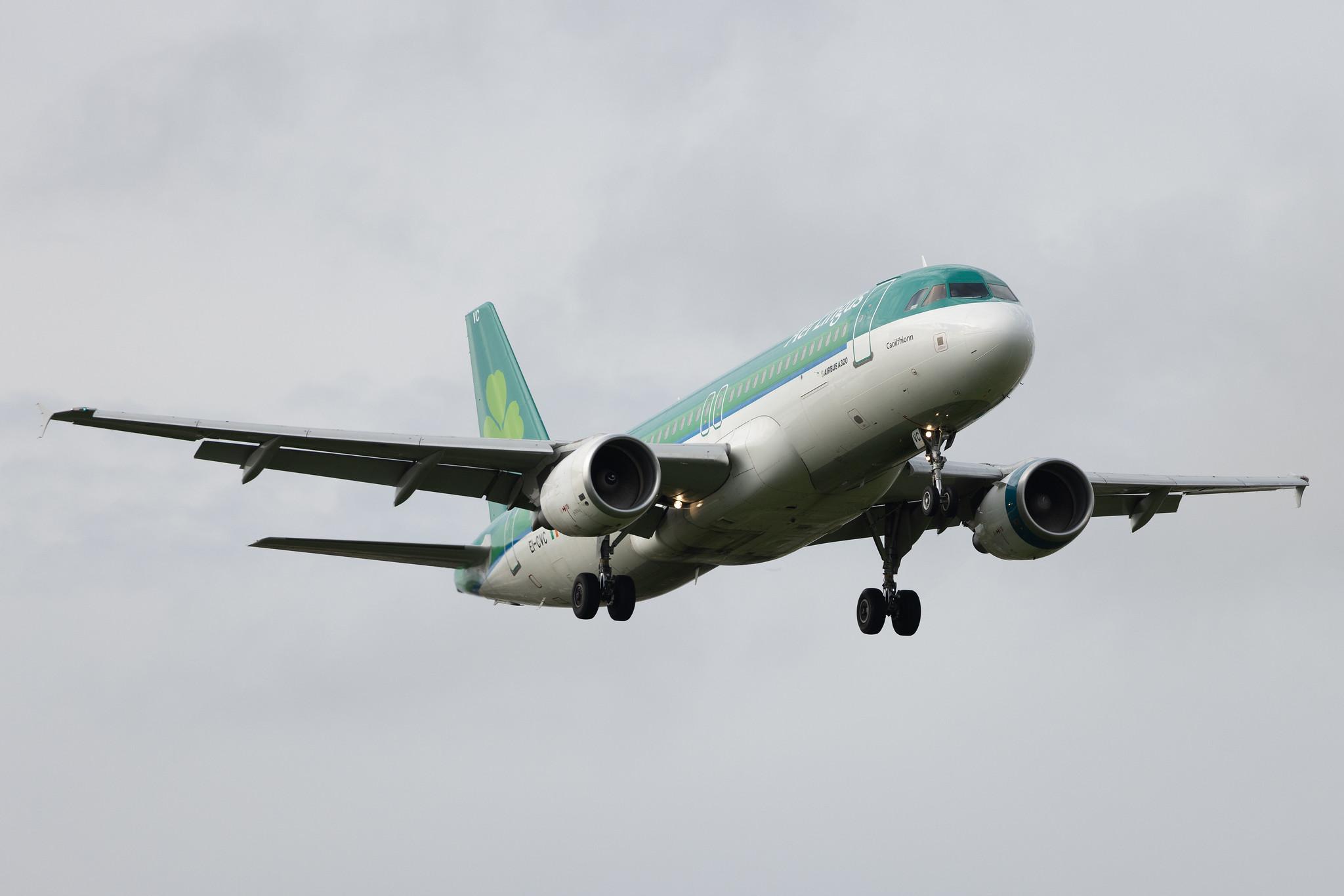London Heathrow: Aer Lingus (EI / EIN) | Airbus A320-214 A320 | EI-CVC | MSN 1443