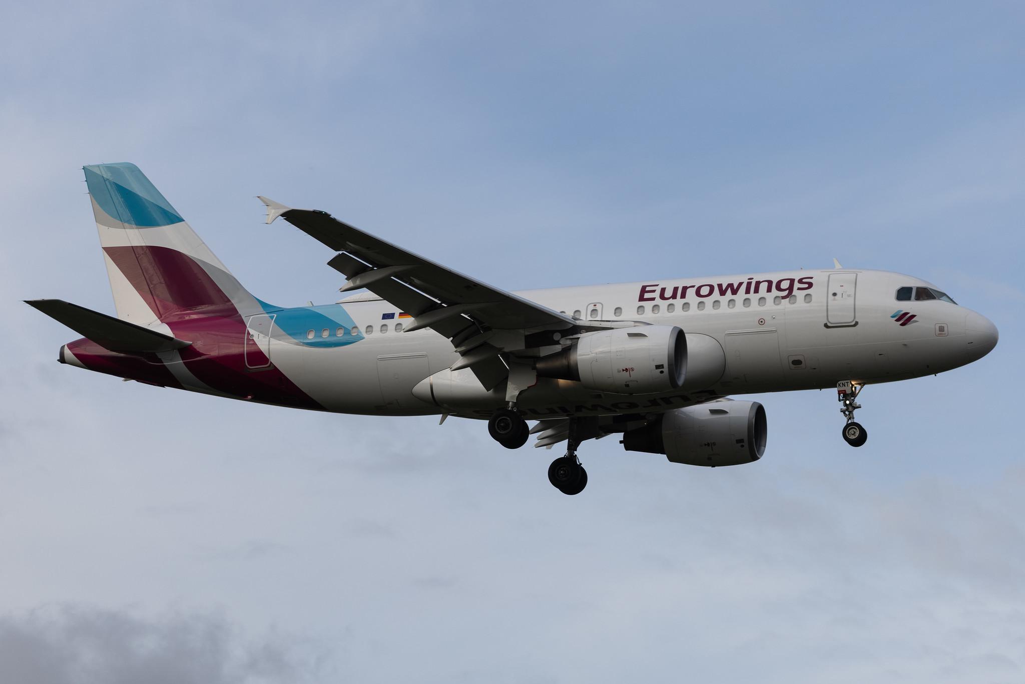 London Heathrow: Eurowings (EW / EWG) | Airbus A319-112 A319 | D-AKNT | MSN 2607