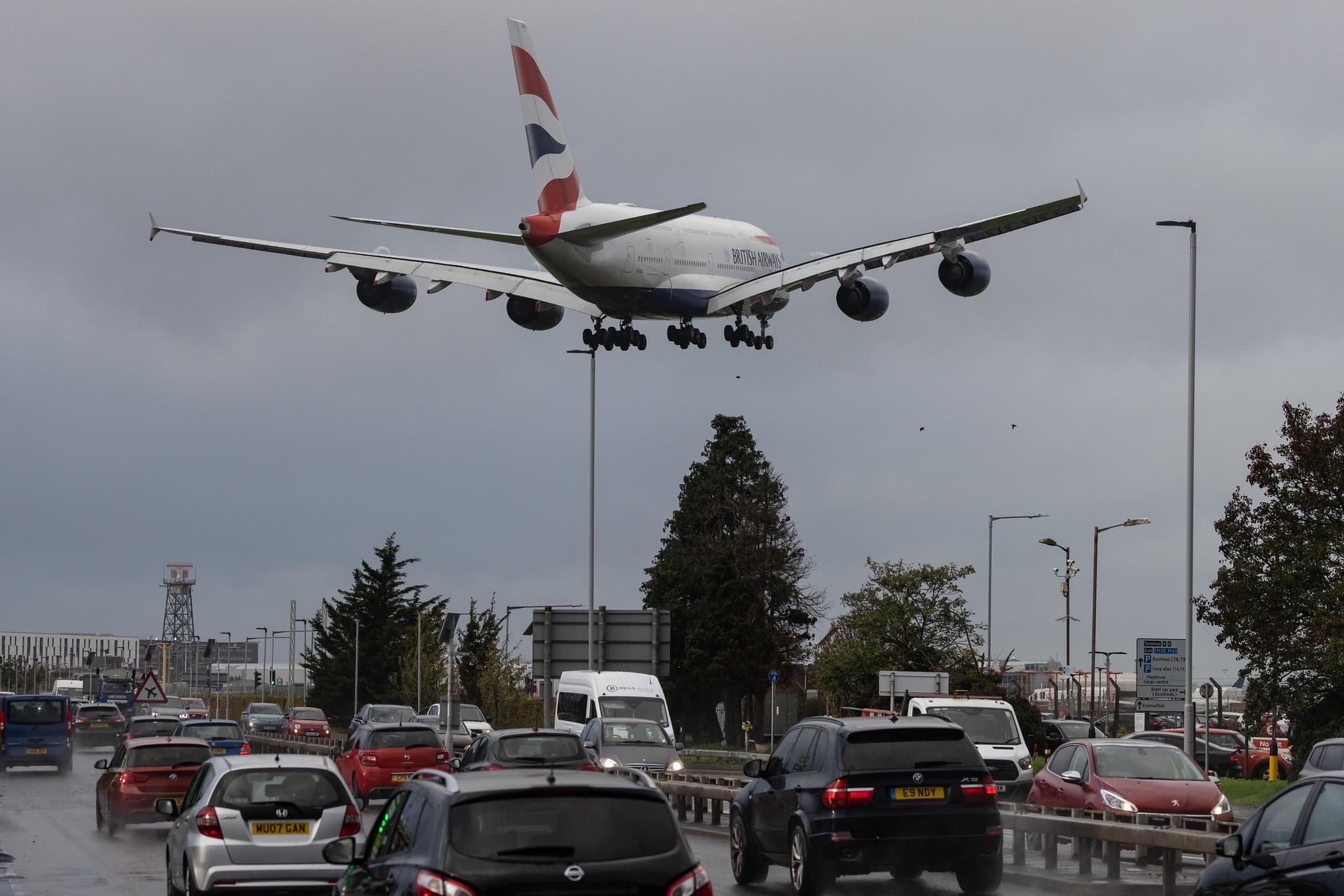 London Heathrow: British Airways (BA / BAW) | Airbus A380-841 A388 | G-XLEL | MSN 215