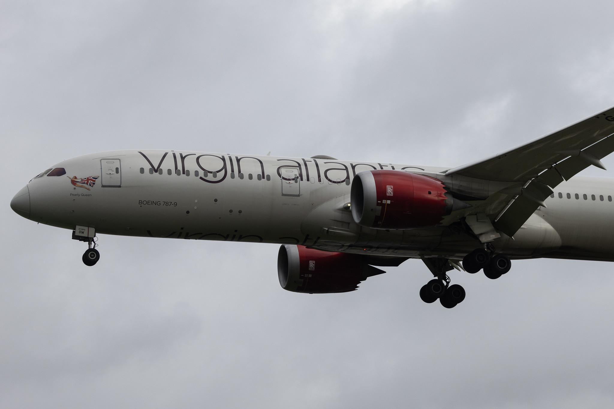 London Heathrow: Virgin Atlantic (VS / VIR) | Boeing 787-9 Dreamliner B789 | G-VBOW | MSN 37978