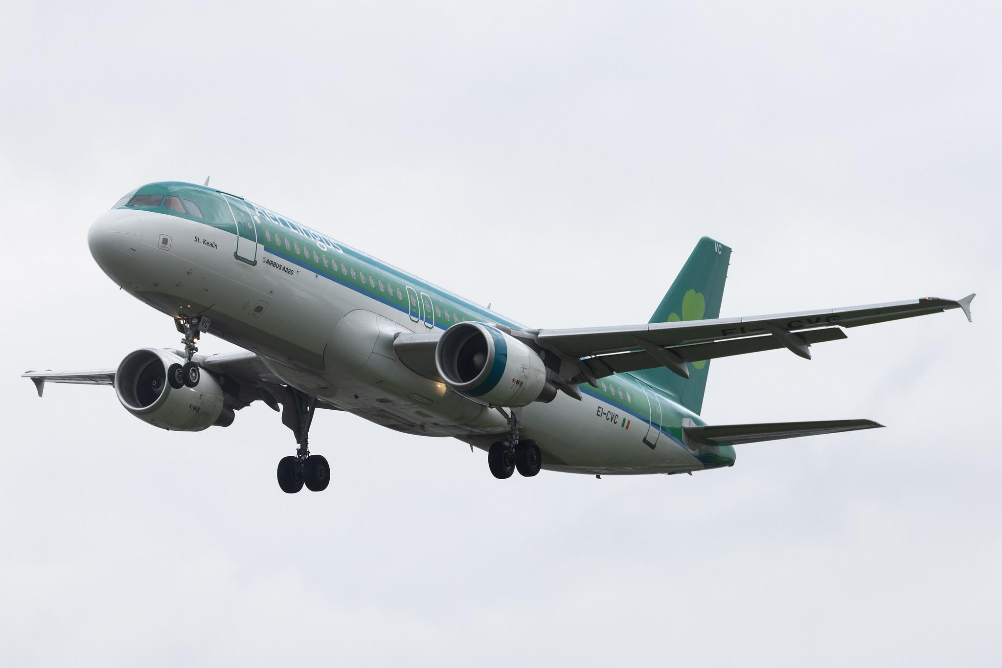 London Heathrow: Aer Lingus (EI / EIN) | Airbus A320-214 A320 | EI-CVC | MSN 1443