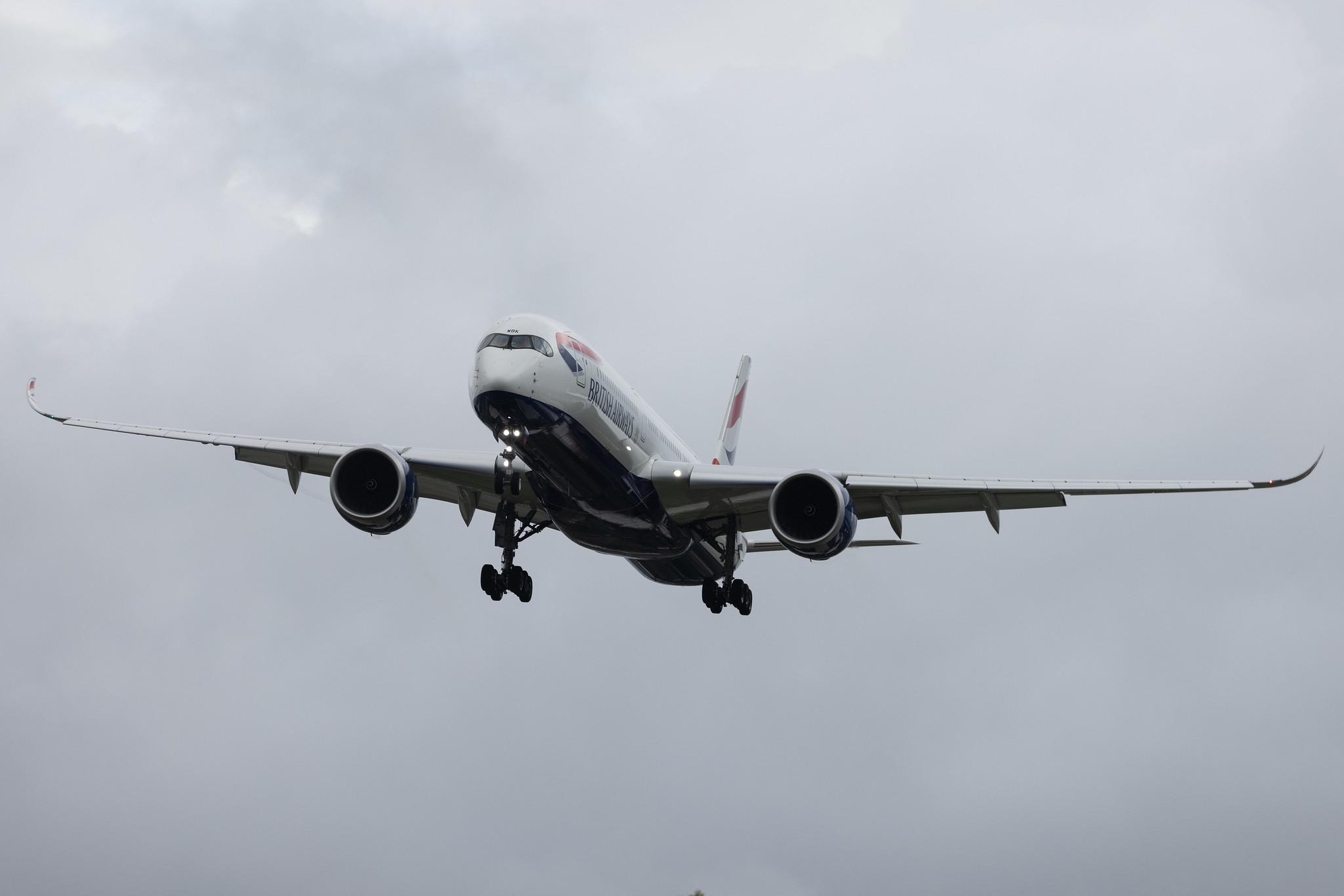 London Heathrow: British Airways (BA / BAW) | Airbus A350-1041 A35K | G-XWBK | MSN 495