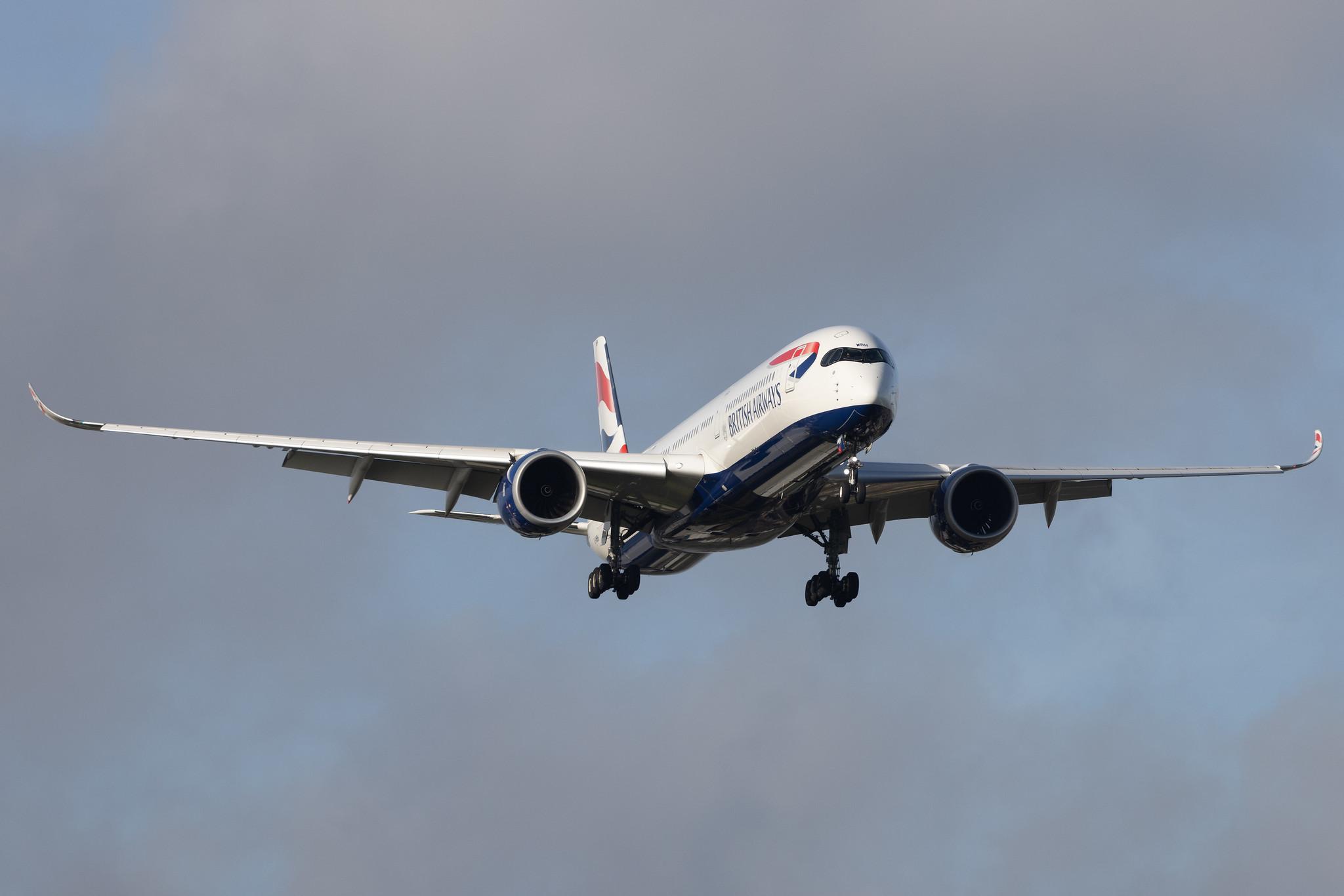 London Heathrow: British Airways (BA / BAW) | Airbus A350-1041 A35K | G-XWBH | MSN 446