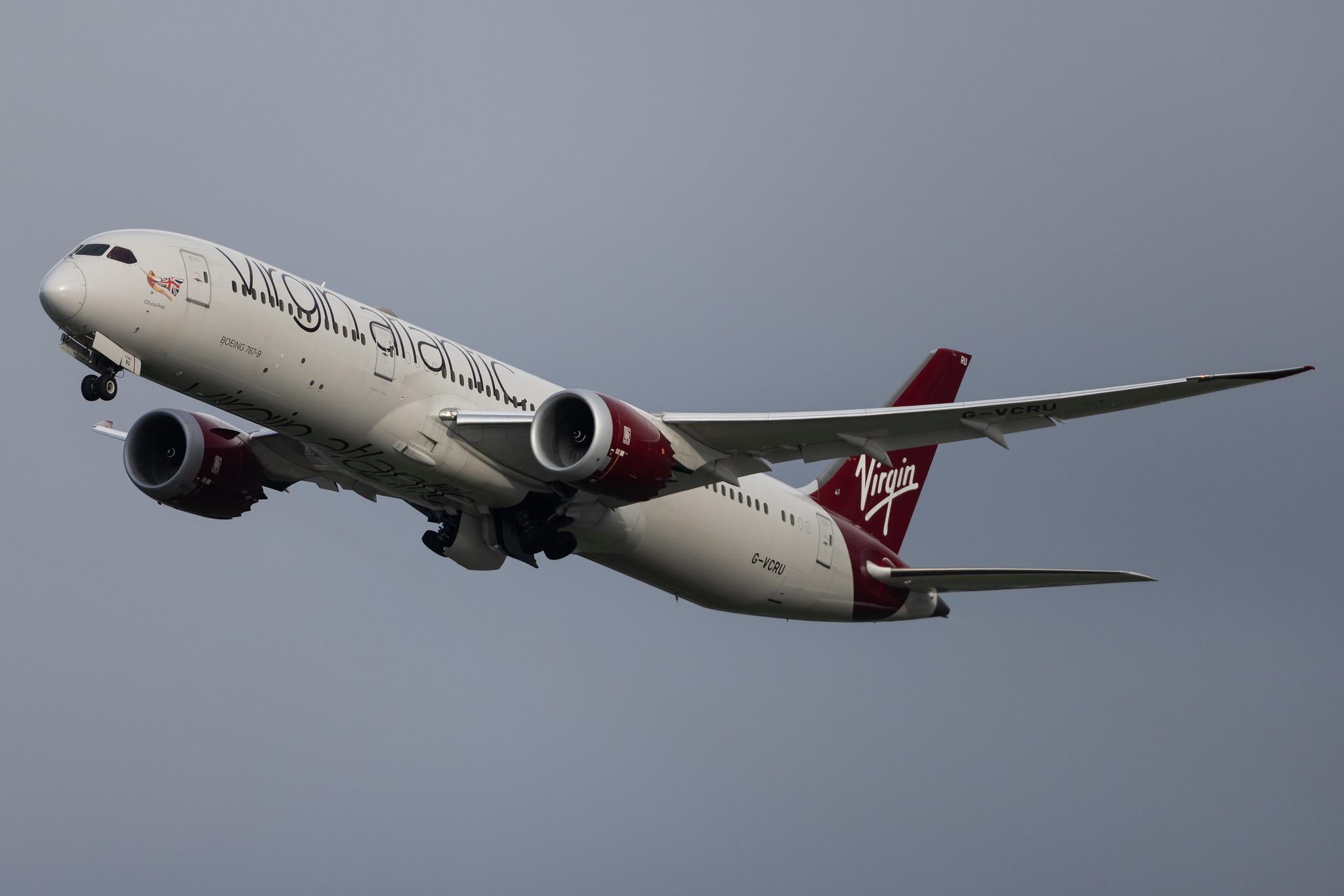 London Heathrow: Virgin Atlantic (VS / VIR) | Boeing 787-9 Dreamliner B789 | G-VCRU | MSN 37972