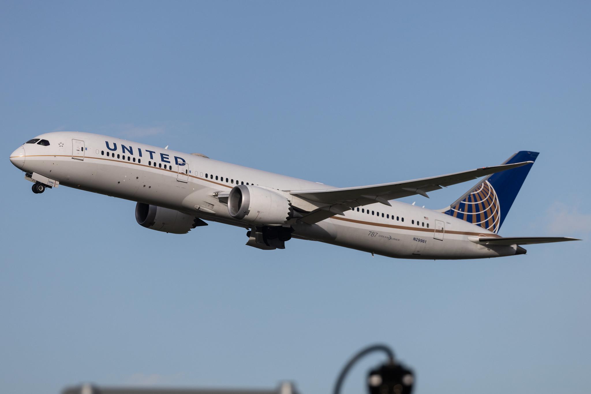 London Heathrow: United Airlines (UA / UAL) | Boeing 787-9 Dreamliner B789 | N29961 | MSN 37811