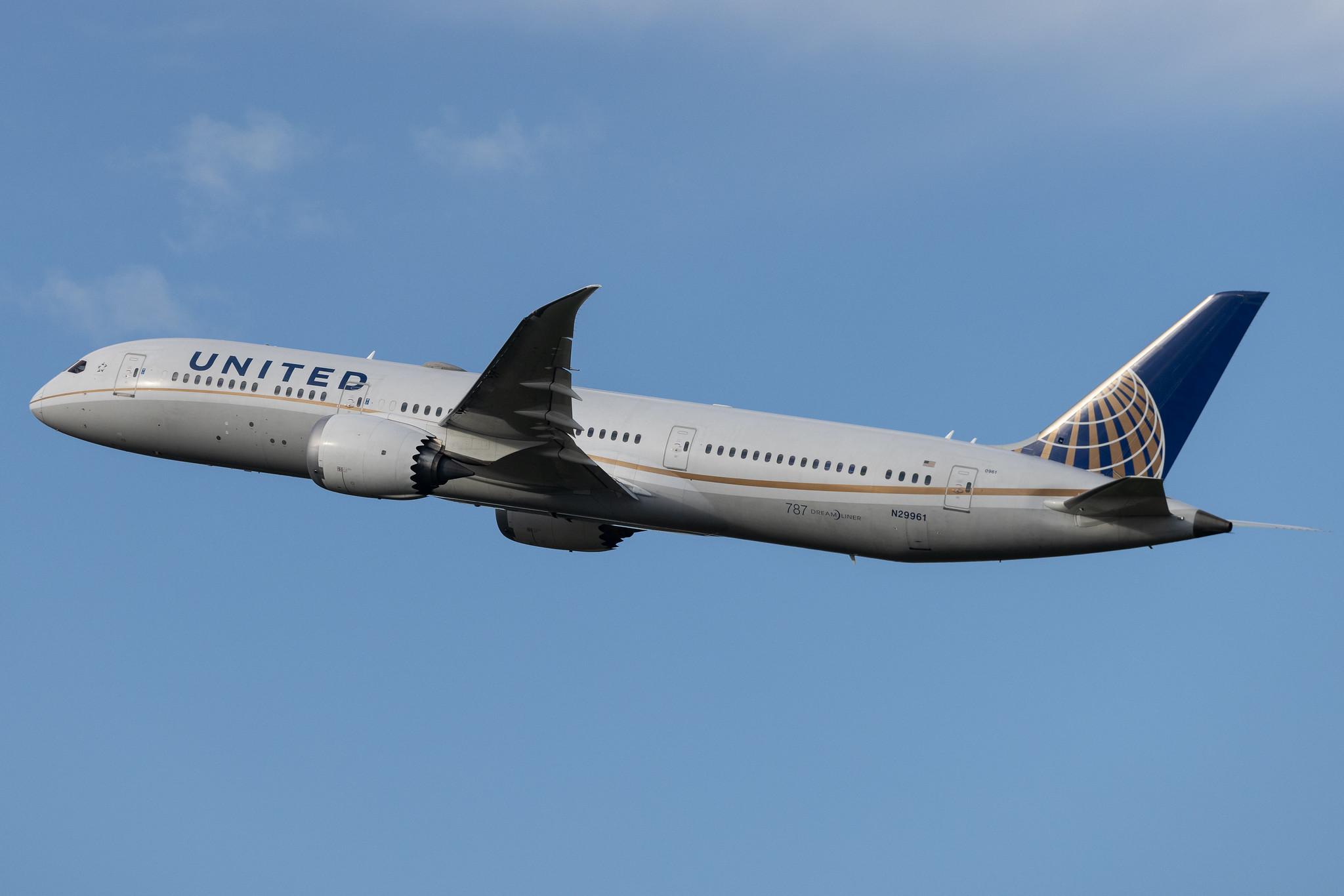 London Heathrow: United Airlines (UA / UAL) | Boeing 787-9 Dreamliner B789 | N29961 | MSN 37811