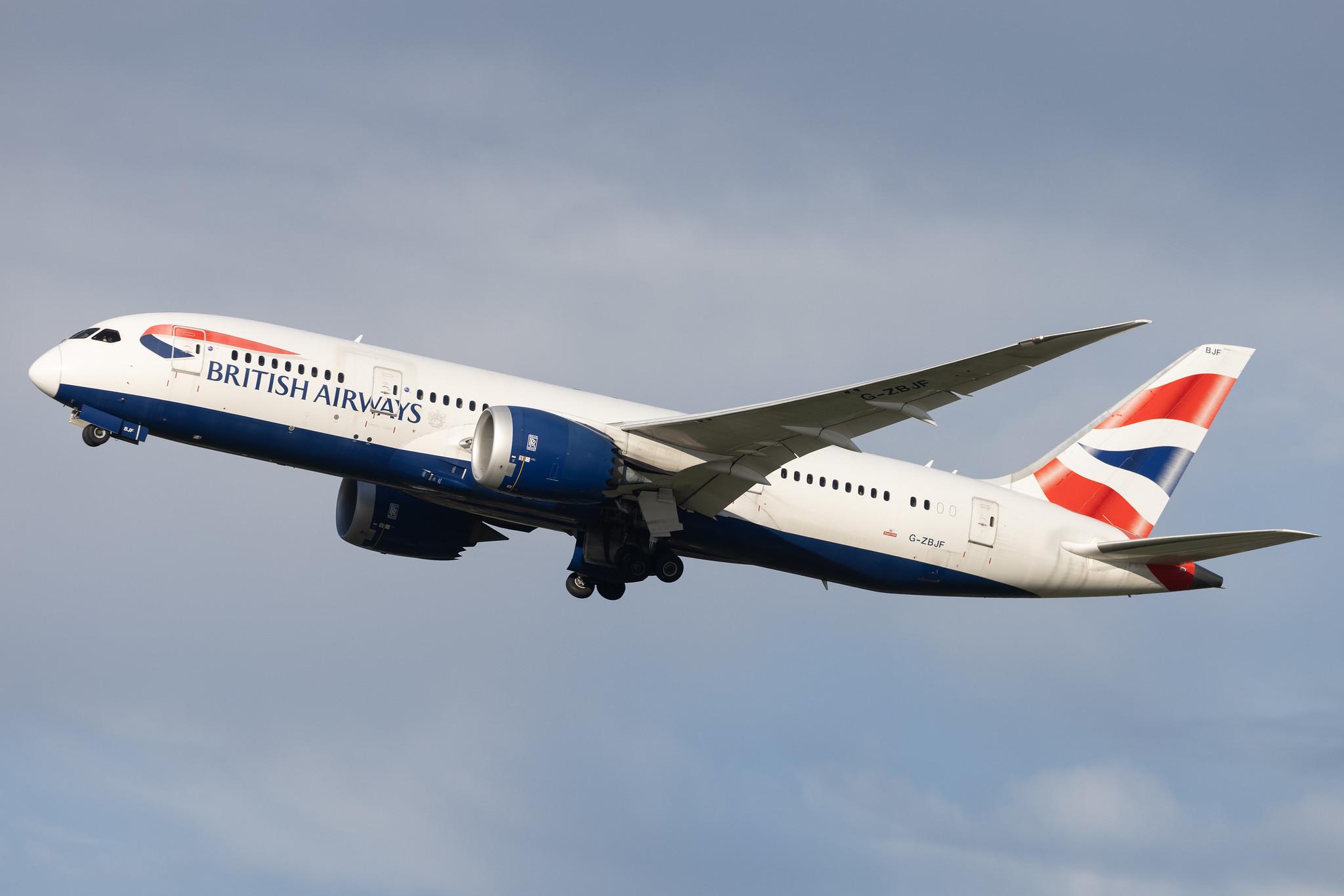 London Heathrow: British Airways (BA / BAW) | Boeing 787-8 Dreamliner B788 | G-ZBJF | MSN 38613