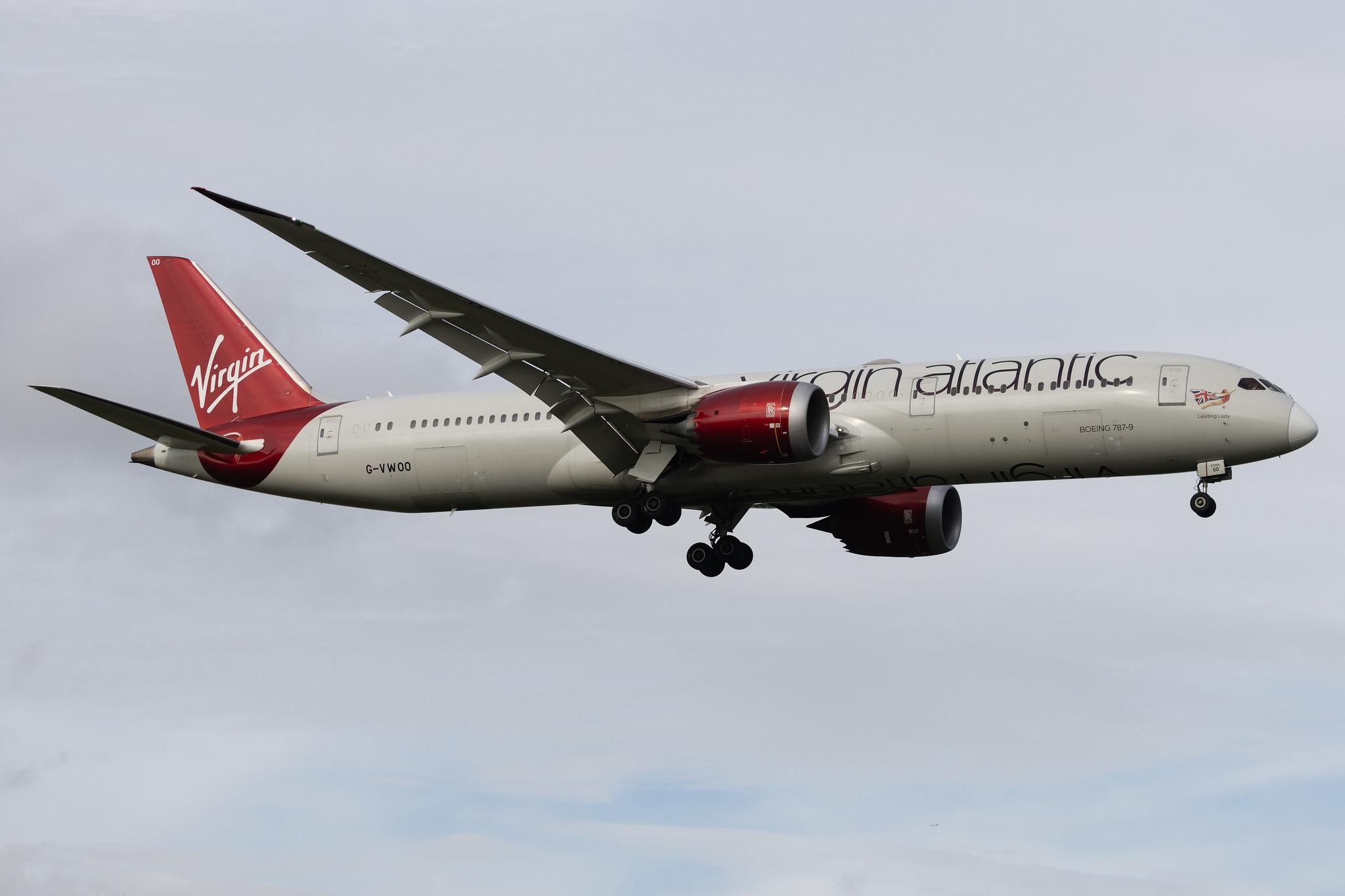 London Heathrow: Virgin Atlantic (VS / VIR) | Boeing 787-9 Dreamliner B789 | G-VWOO | MSN 37979