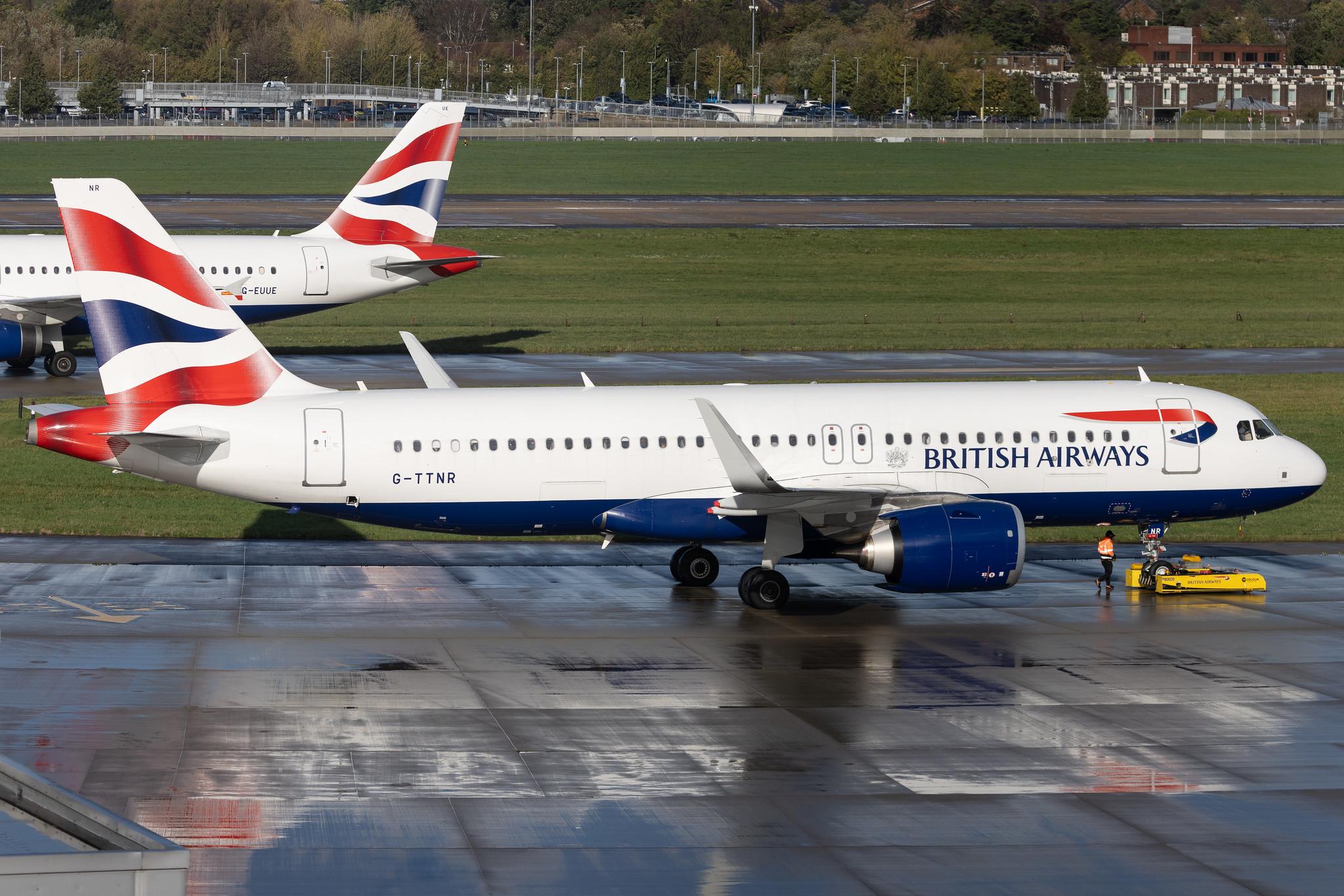 London Heathrow: British Airways (BA / BAW) | Airbus A320-251N A20N | G-TTNR | MSN 10493