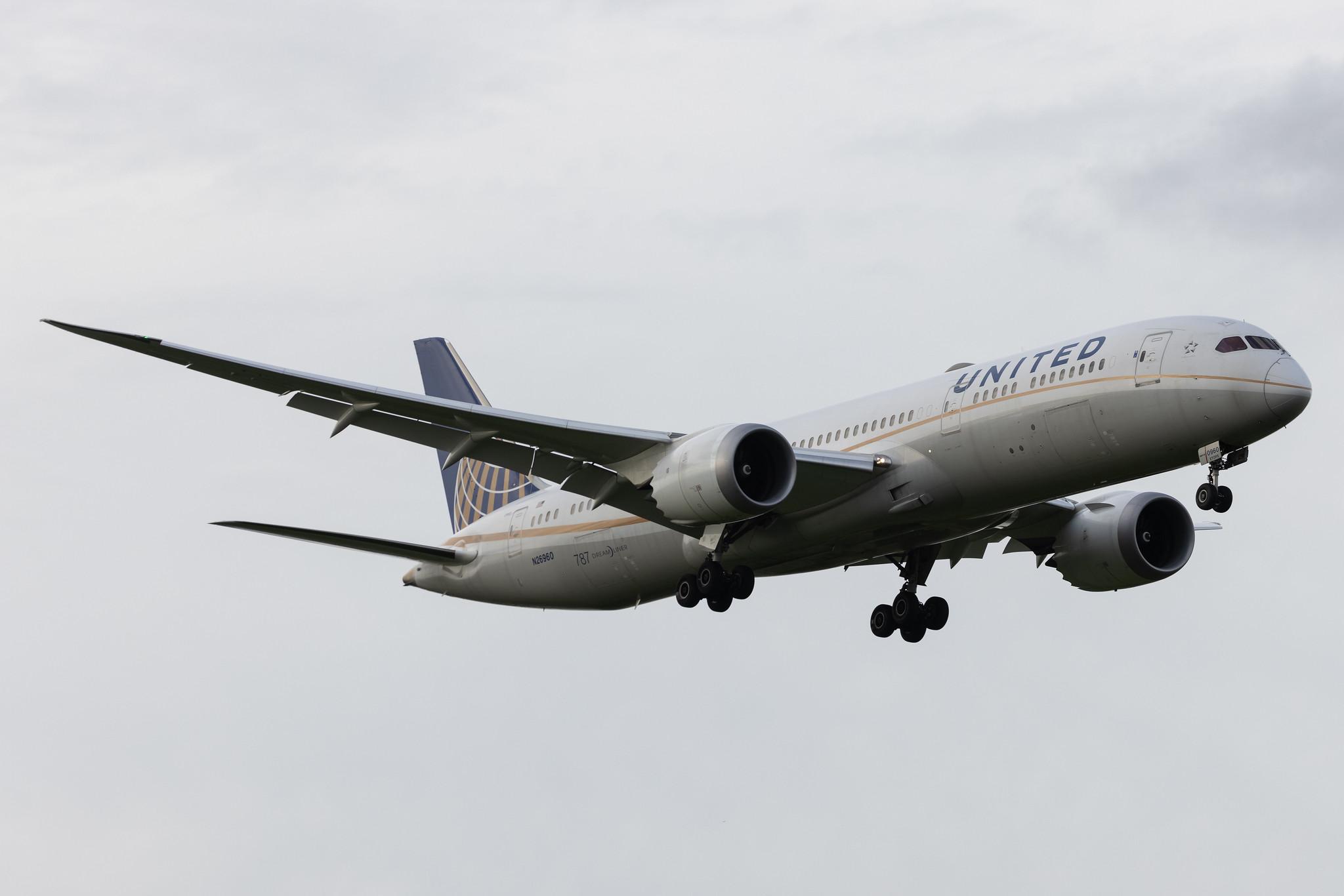 London Heathrow: United Airlines (UA / UAL) | Boeing 787-9 Dreamliner B789 | N26960 | MSN 36408