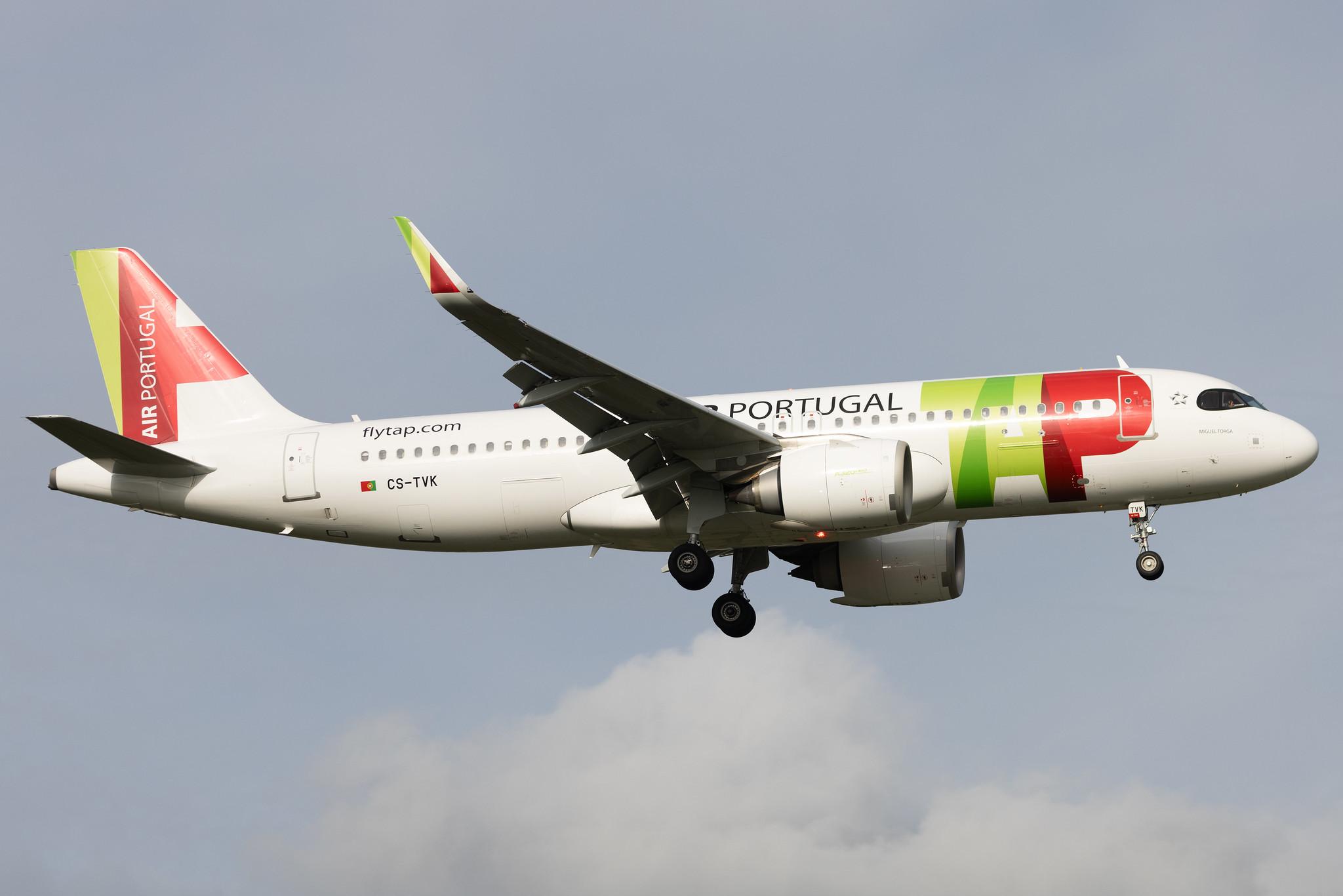 London Heathrow: TAP Air Portugal (TP / TAP) | Airbus A320-251N A20N | CS-TVK | MSN 10506