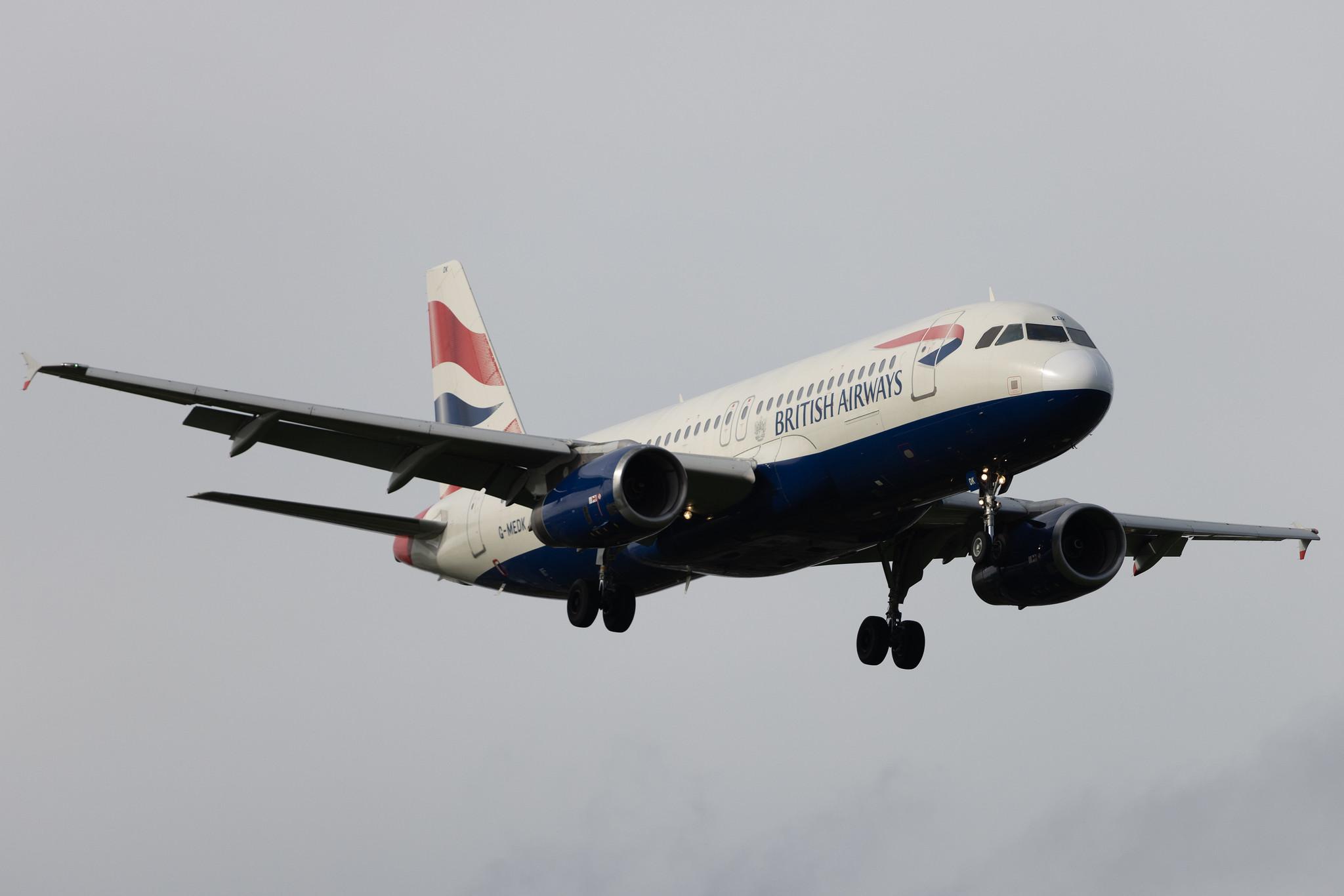 London Heathrow: British Airways (BA / BAW) | Airbus A320-232 A320 | G-MEDK | MSN 2441
