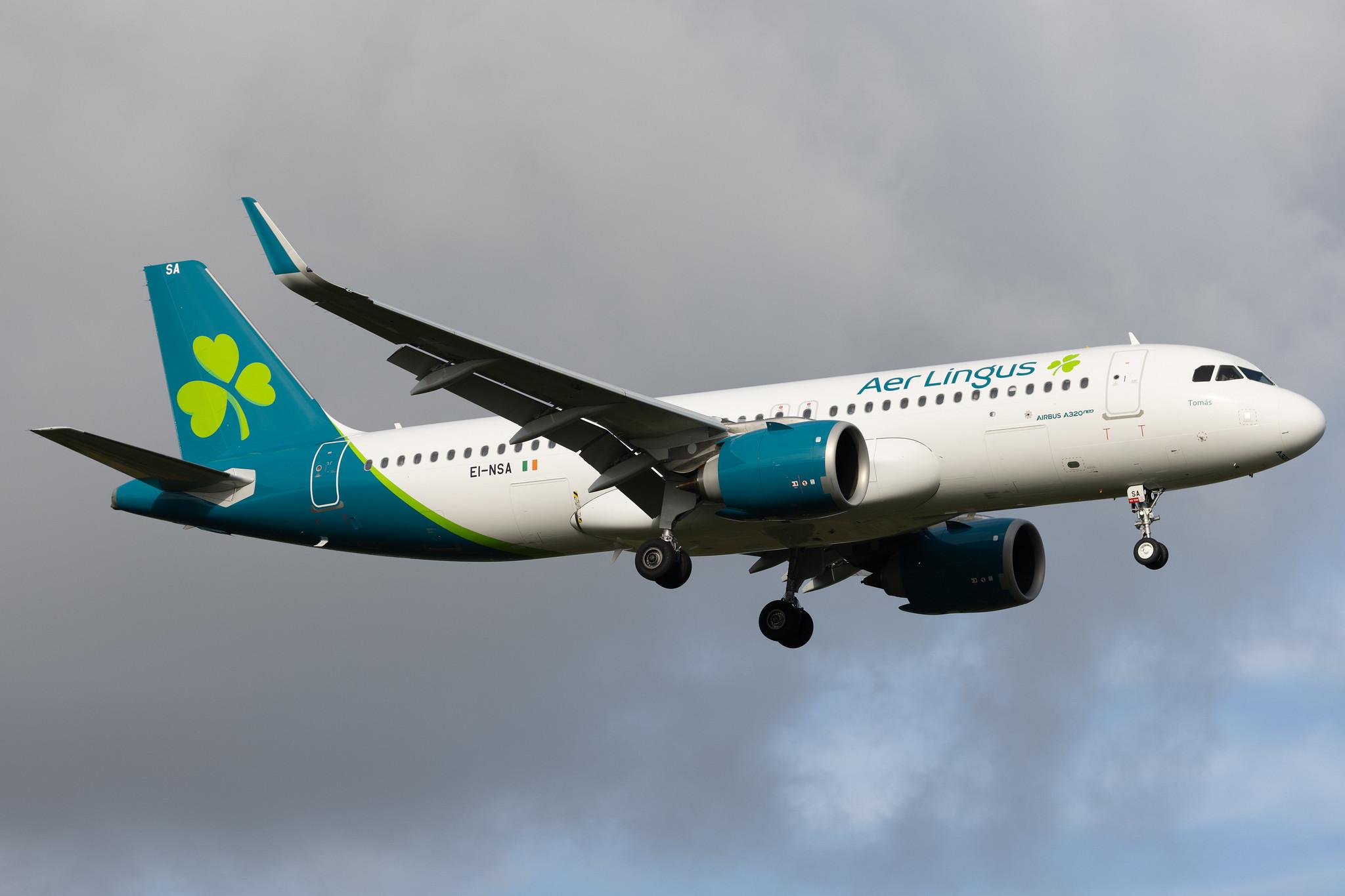 London Heathrow: Aer Lingus (EI / EIN) | Airbus A320-251N A20N | EI-NSA | MSN 10712