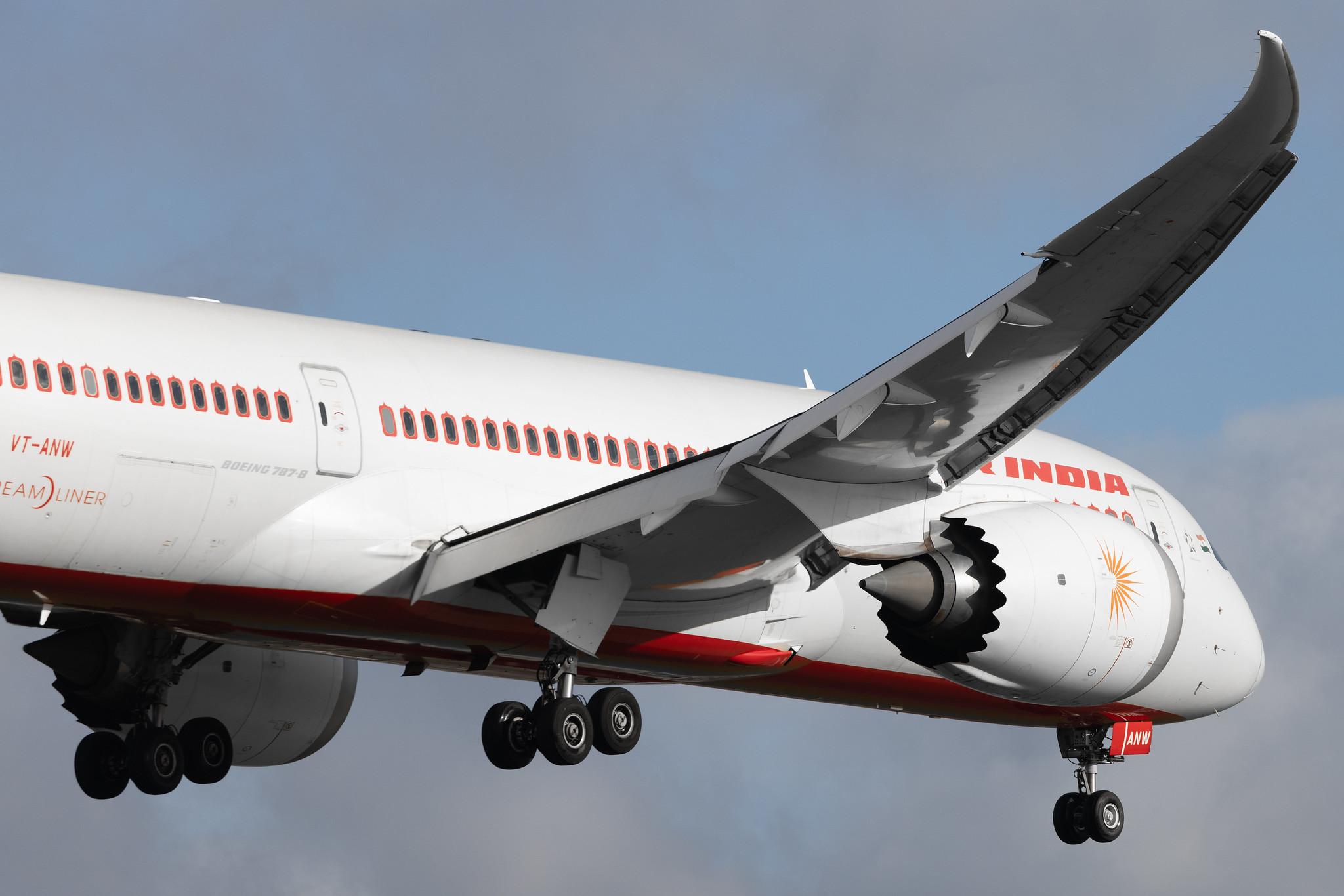 London Heathrow: Air India (AI / AIC) | Boeing 787-8 Dreamliner B788 | VT-ANW | MSN 36294