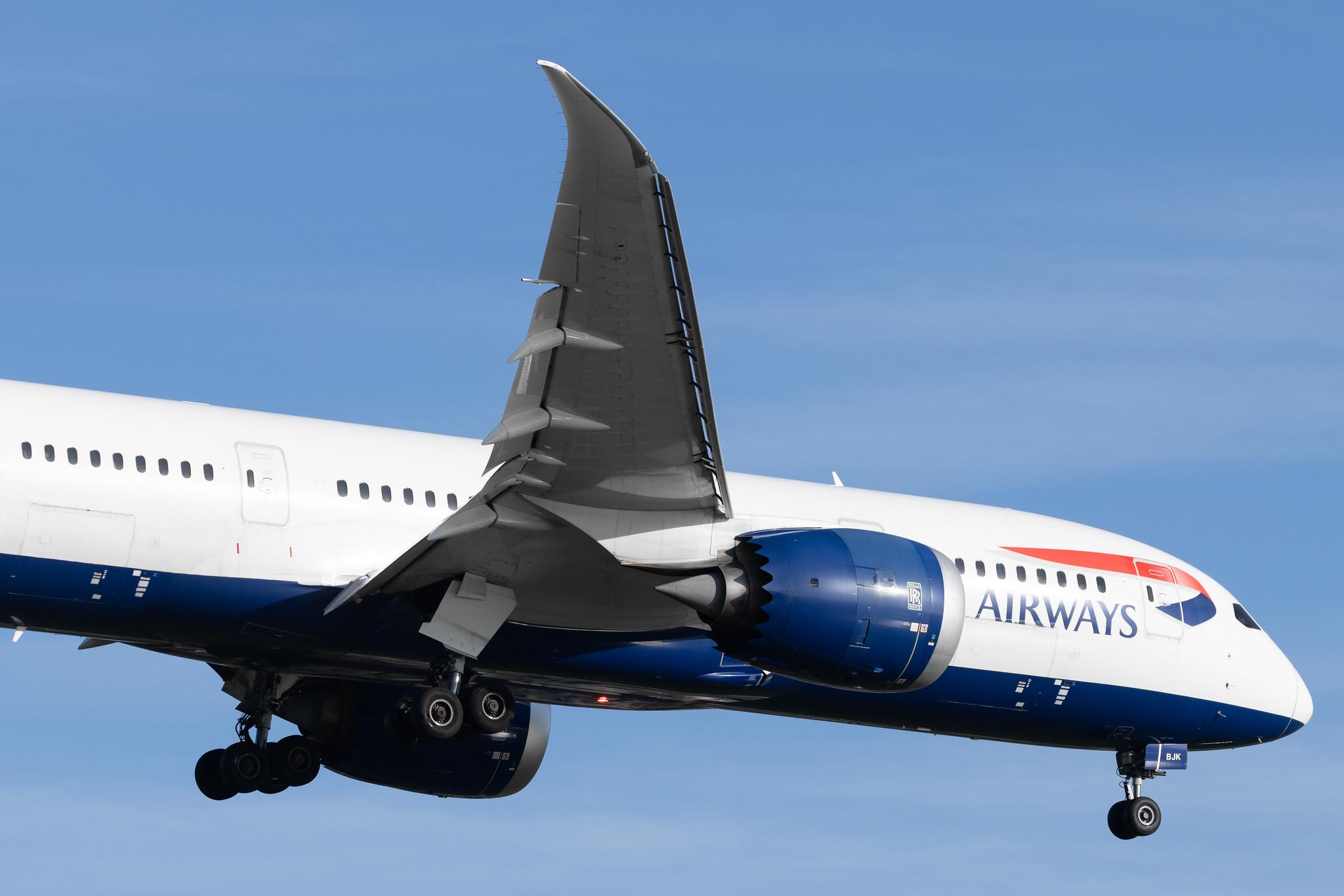 London Heathrow: British Airways (BA / BAW) | Boeing 787-8 Dreamliner B788 | G-ZBJK | MSN 60630