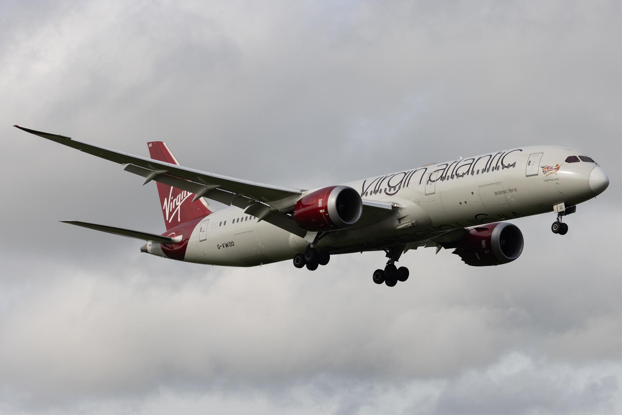 London Heathrow: Virgin Atlantic (VS / VIR) | Boeing 787-9 Dreamliner B789 | G-VWOO | MSN 37979
