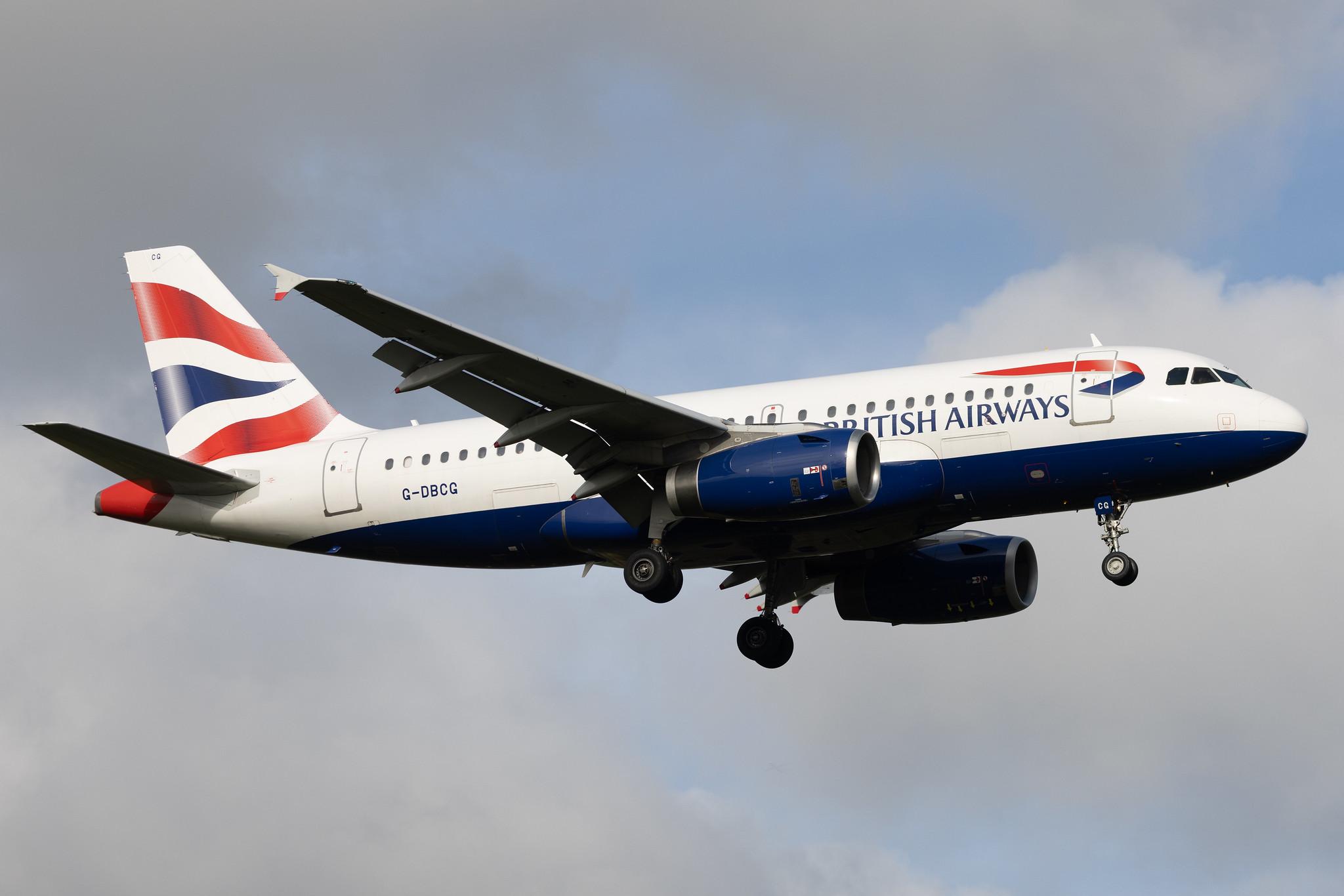 London Heathrow: British Airways (BA / BAW) | Airbus A319-131 A319 | G-DBCG | MSN 2694