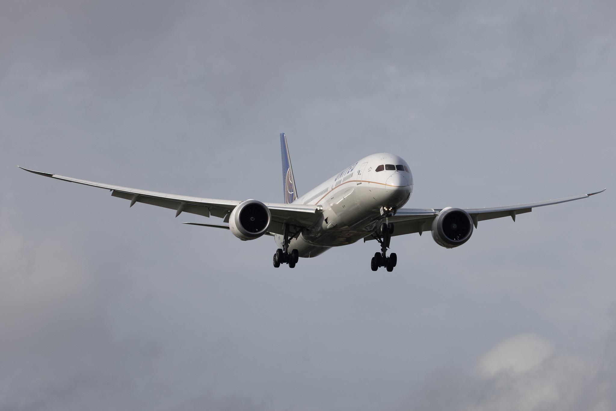 London Heathrow: United Airlines (UA / UAL) | Boeing 787-9 Dreamliner B789 | N29961 | MSN 37811