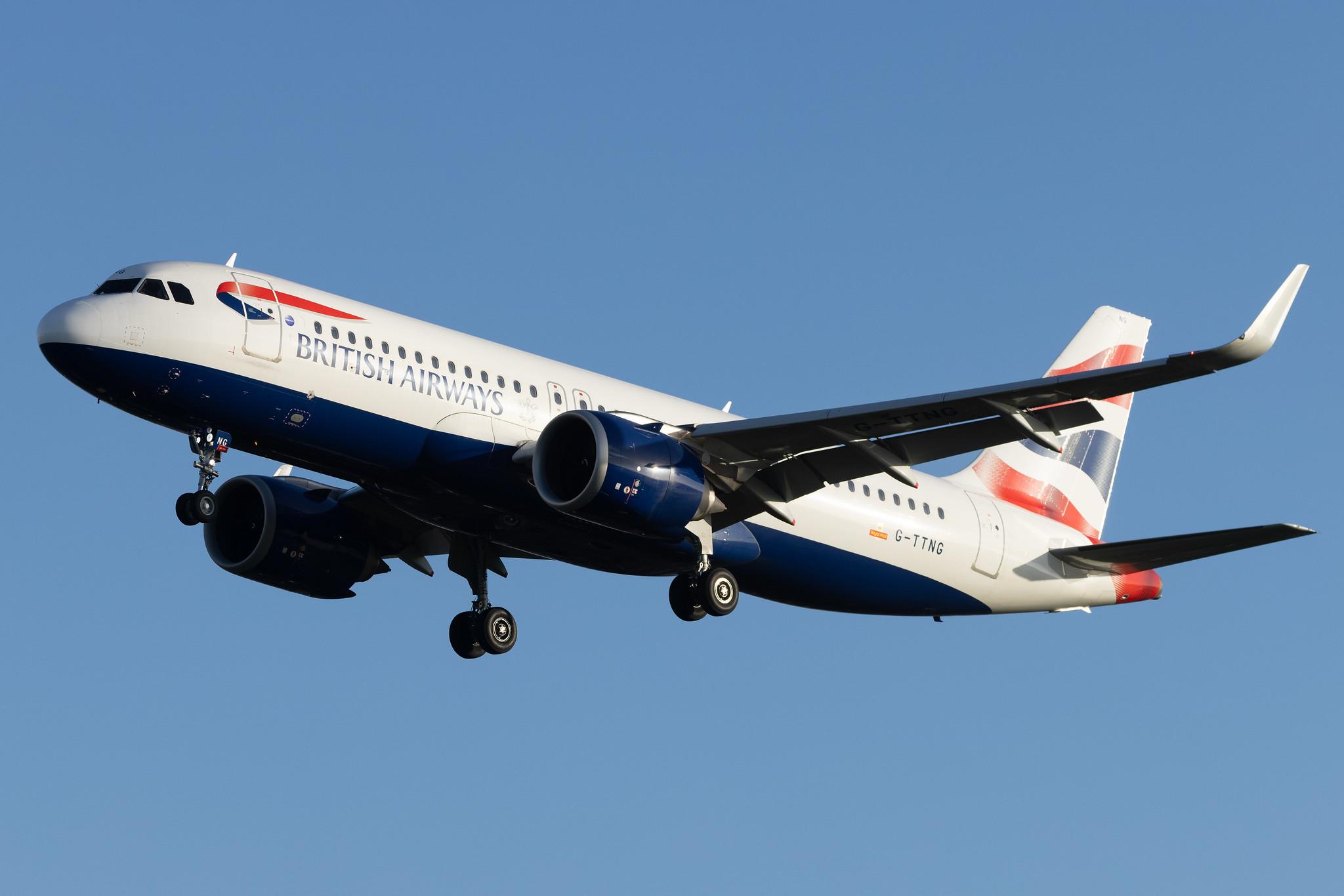London Heathrow: British Airways (BA / BAW) | Airbus A320-251N A20N | G-TTNG | MSN 8431