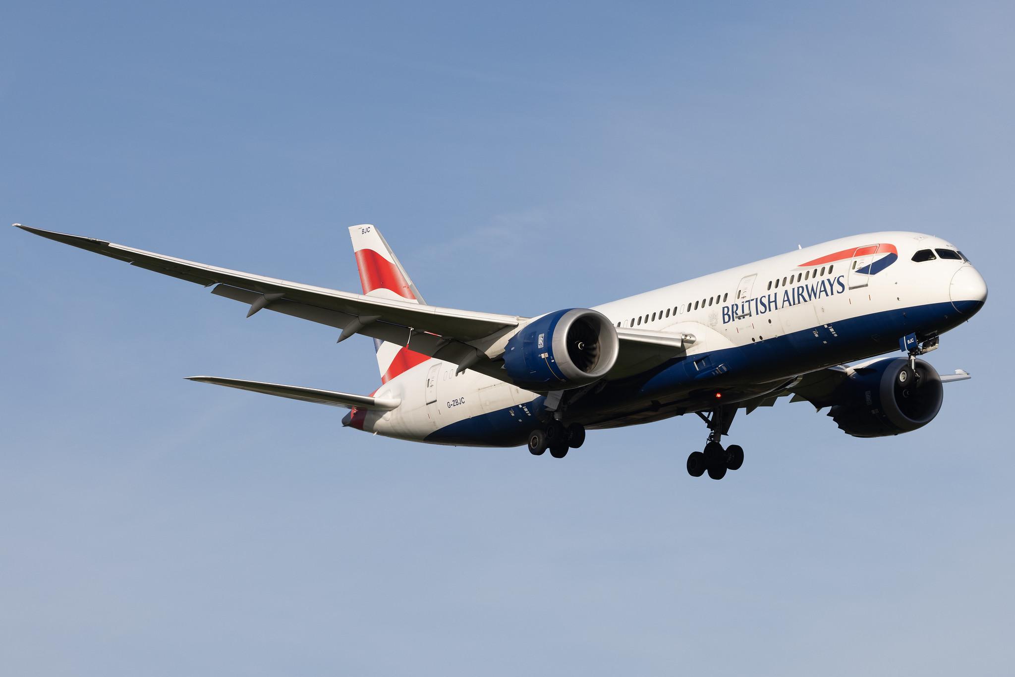 London Heathrow: British Airways (BA / BAW) | Boeing 787-8 Dreamliner B788 | G-ZBJC | MSN 38611