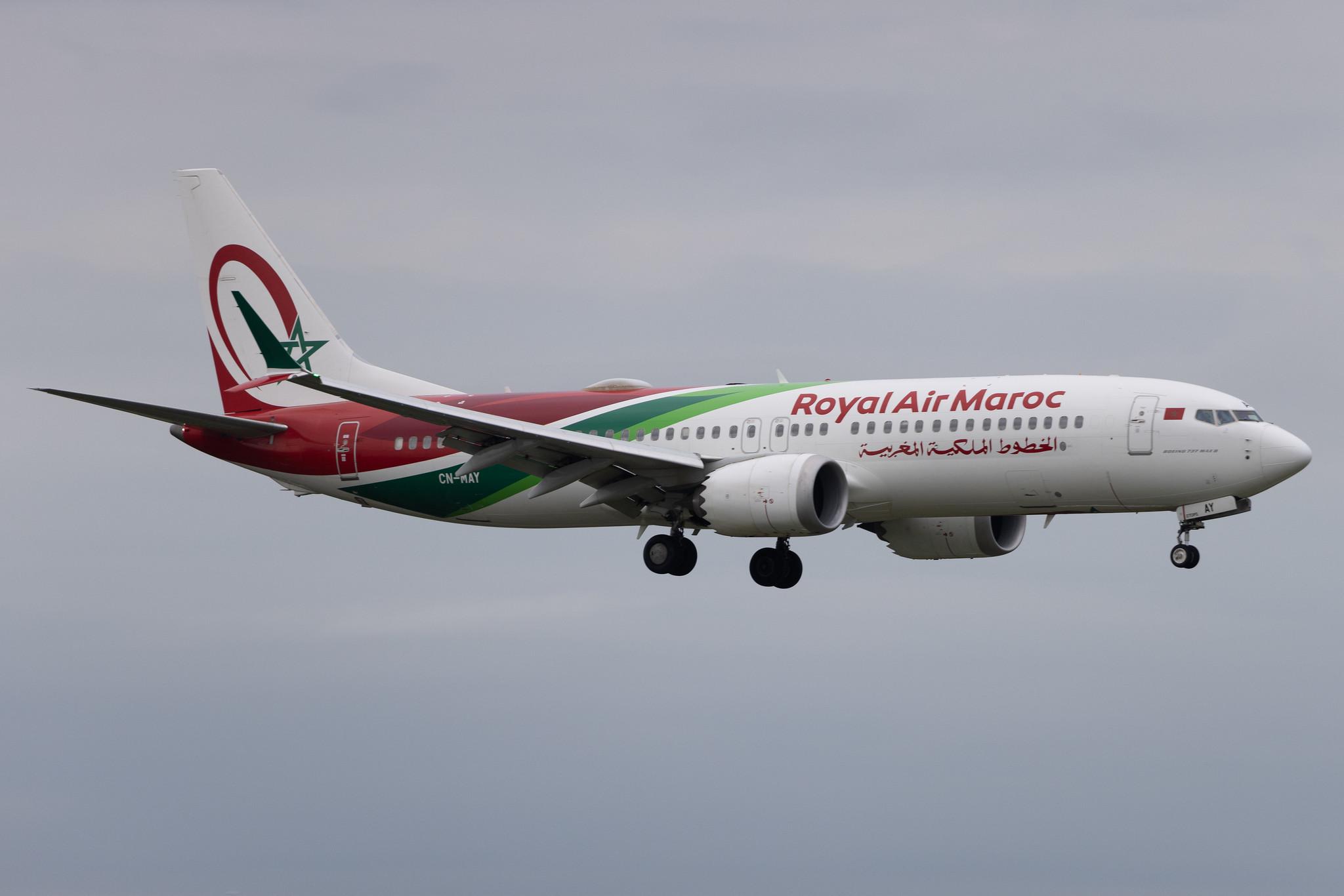 London Heathrow: Royal Air Maroc (AT / RAM) | Boeing 737 MAX 8 B38M | CN-MAY | MSN 60011
