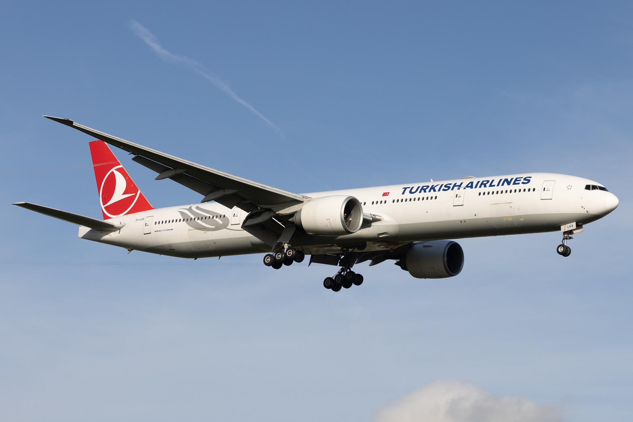 London Heathrow: Turkish Airlines (TK / THY) | Boeing 777-36N(ER) B77W | TC-LKA | MSN 41818