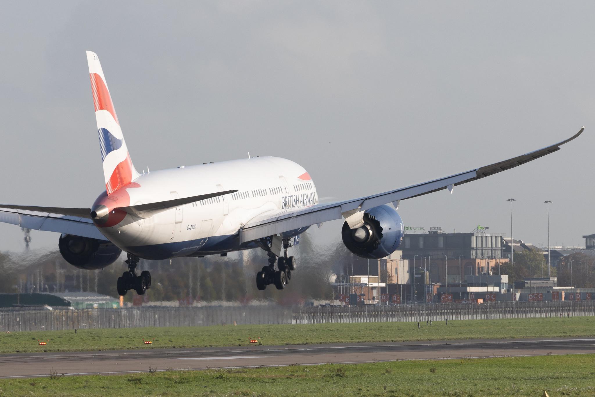 London Heathrow: British Airways (BA / BAW) | Boeing 787-8 Dreamliner B788 | G-ZBJC | MSN 38611