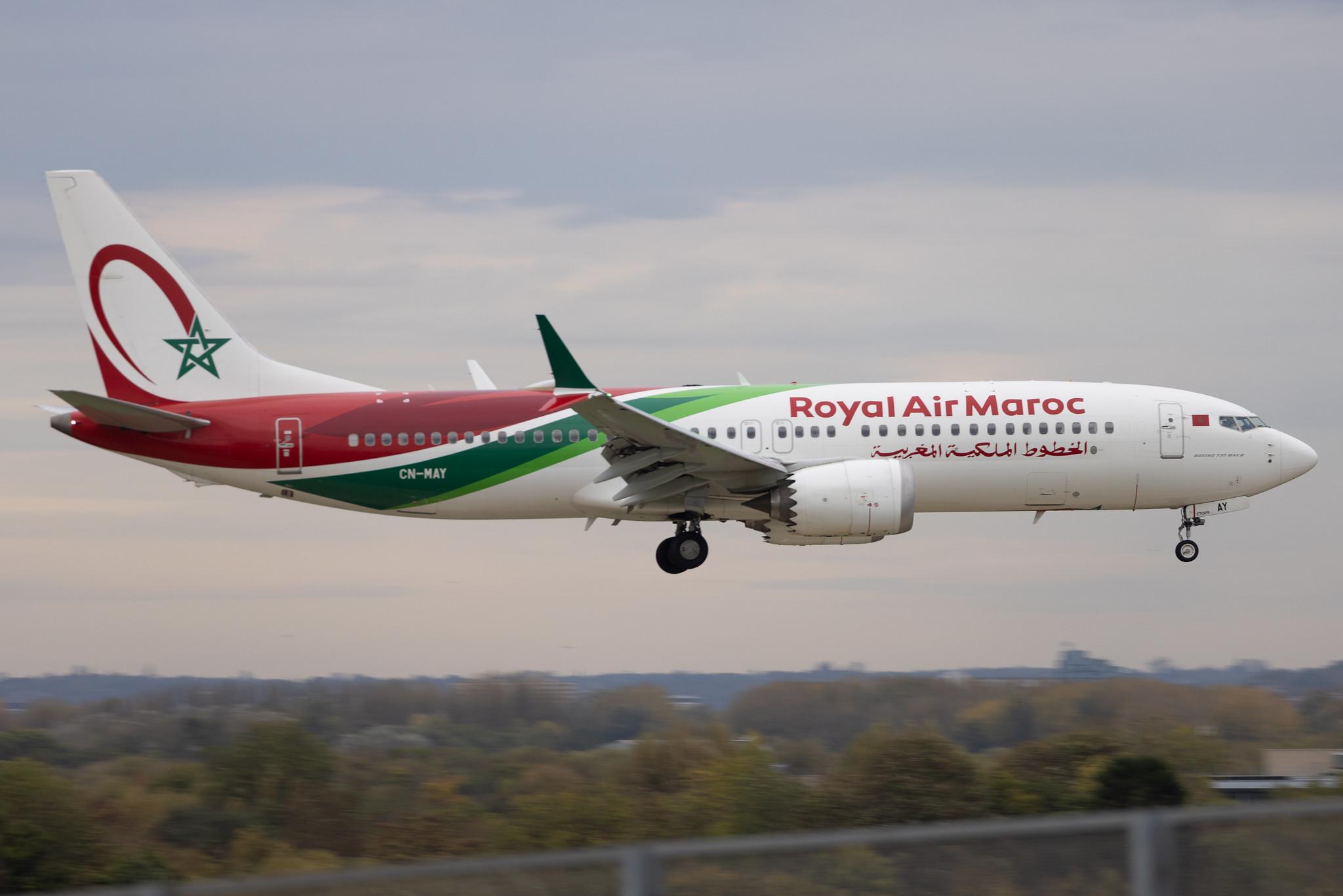 London Heathrow: Royal Air Maroc (AT / RAM) | Boeing 737 MAX 8 B38M | CN-MAY | MSN 60011