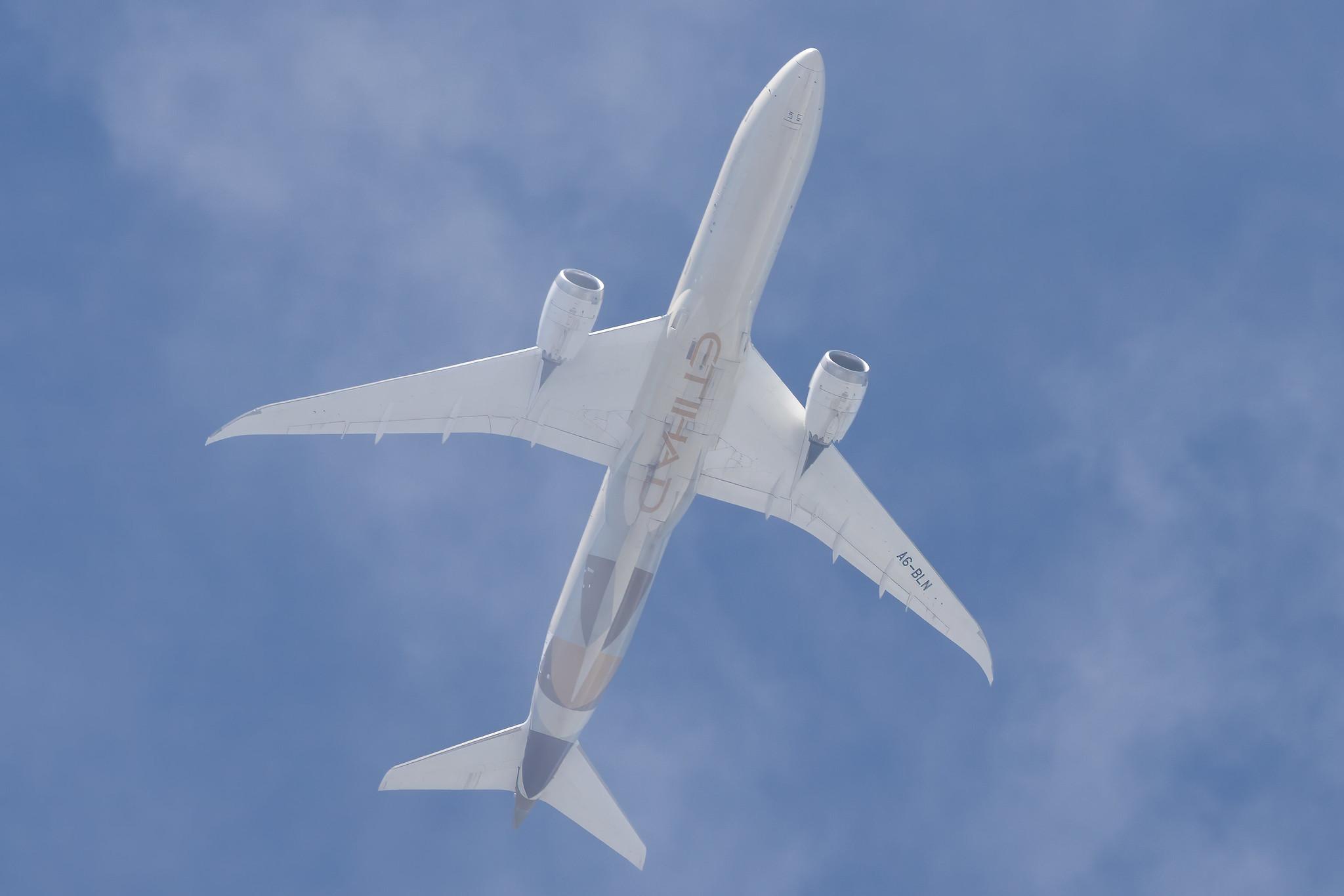 Flughafen Zürich: Etihad Airways (EY / ETD) | Boeing 787-9 Dreamliner B789 | A6-BLN | MSN 39659