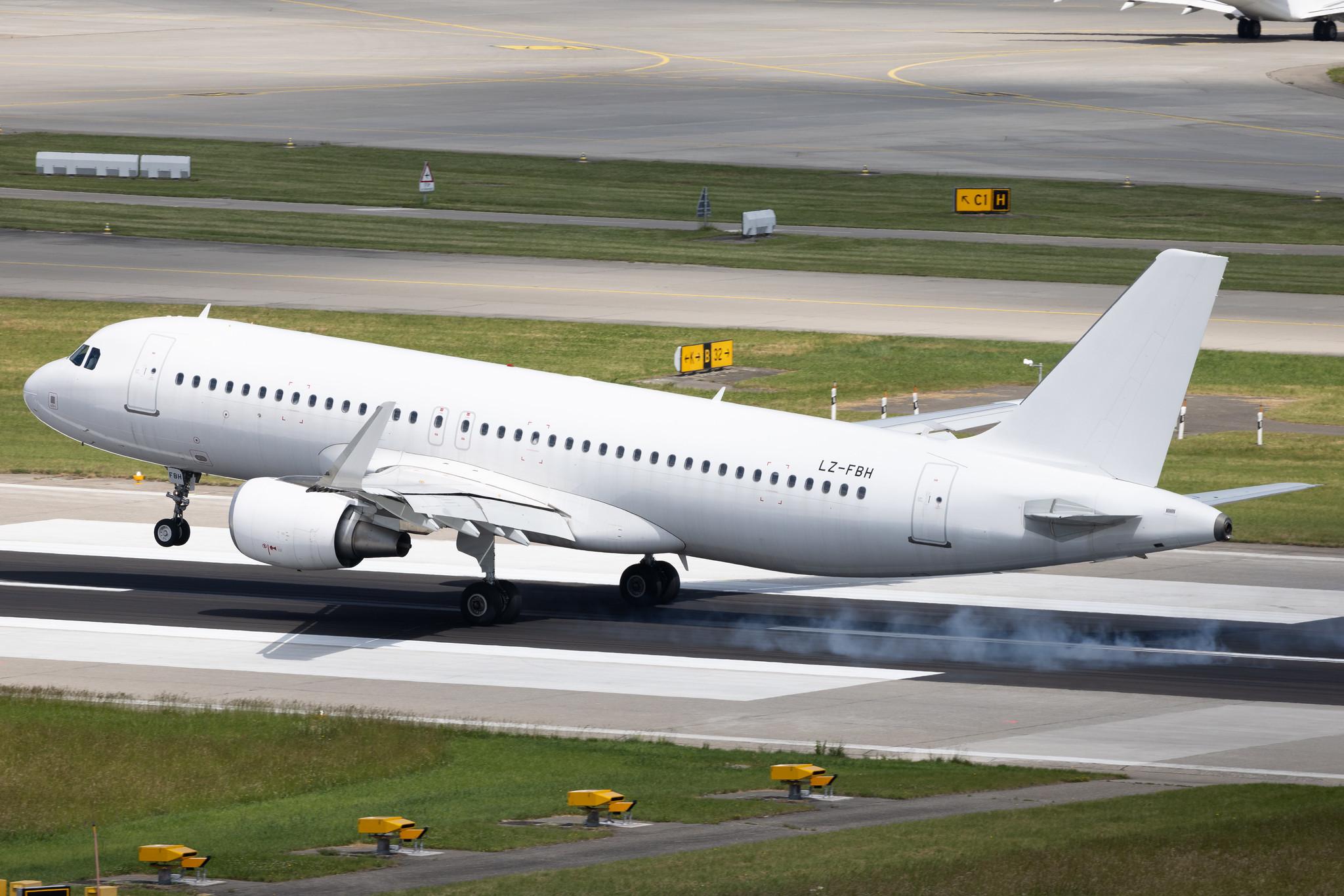 Flughafen Zürich: Bulgaria Air (FB / LZB) | Airbus A320-214 A320 | LZ-FBH | MSN 7238