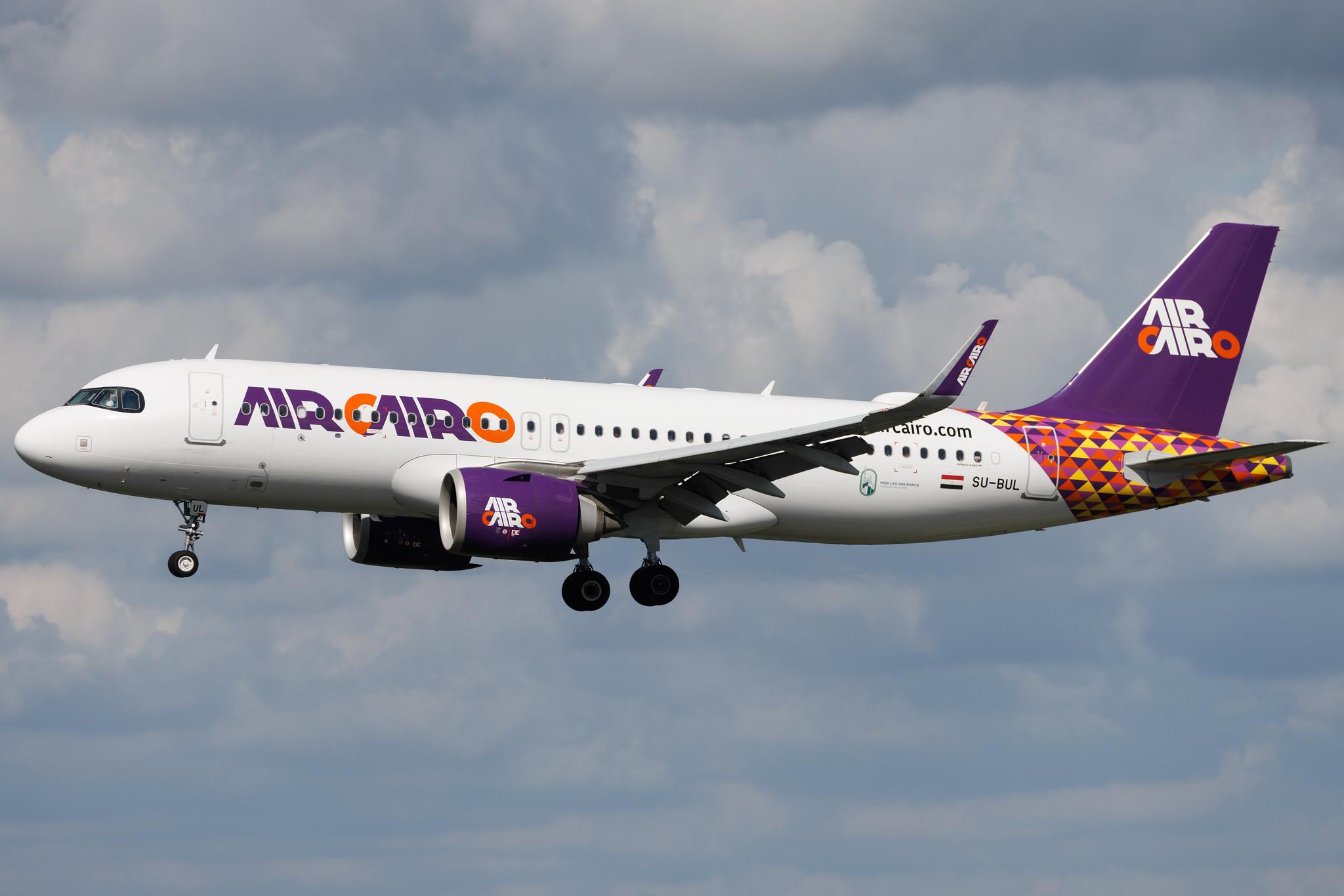 Hamburg Airport: Air Cairo (SM / MSC) | Airbus A320-251N A20N | SU-BUL | MSN 08970