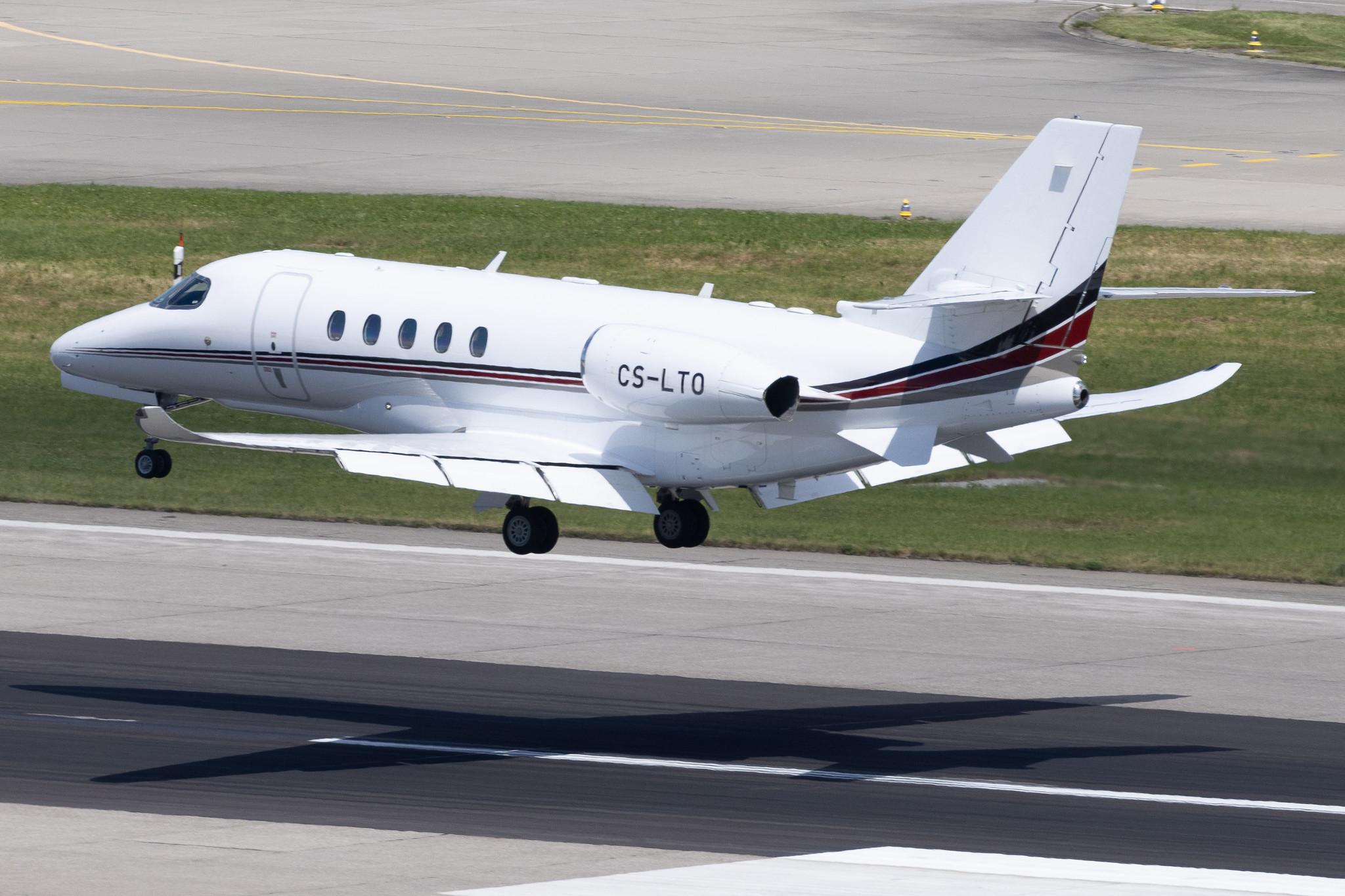 Flughafen Zürich: NetJets Europe (/ NJE) | Cessna 680A Citation Latitude C68A | CS-LTO | MSN 680A-0263