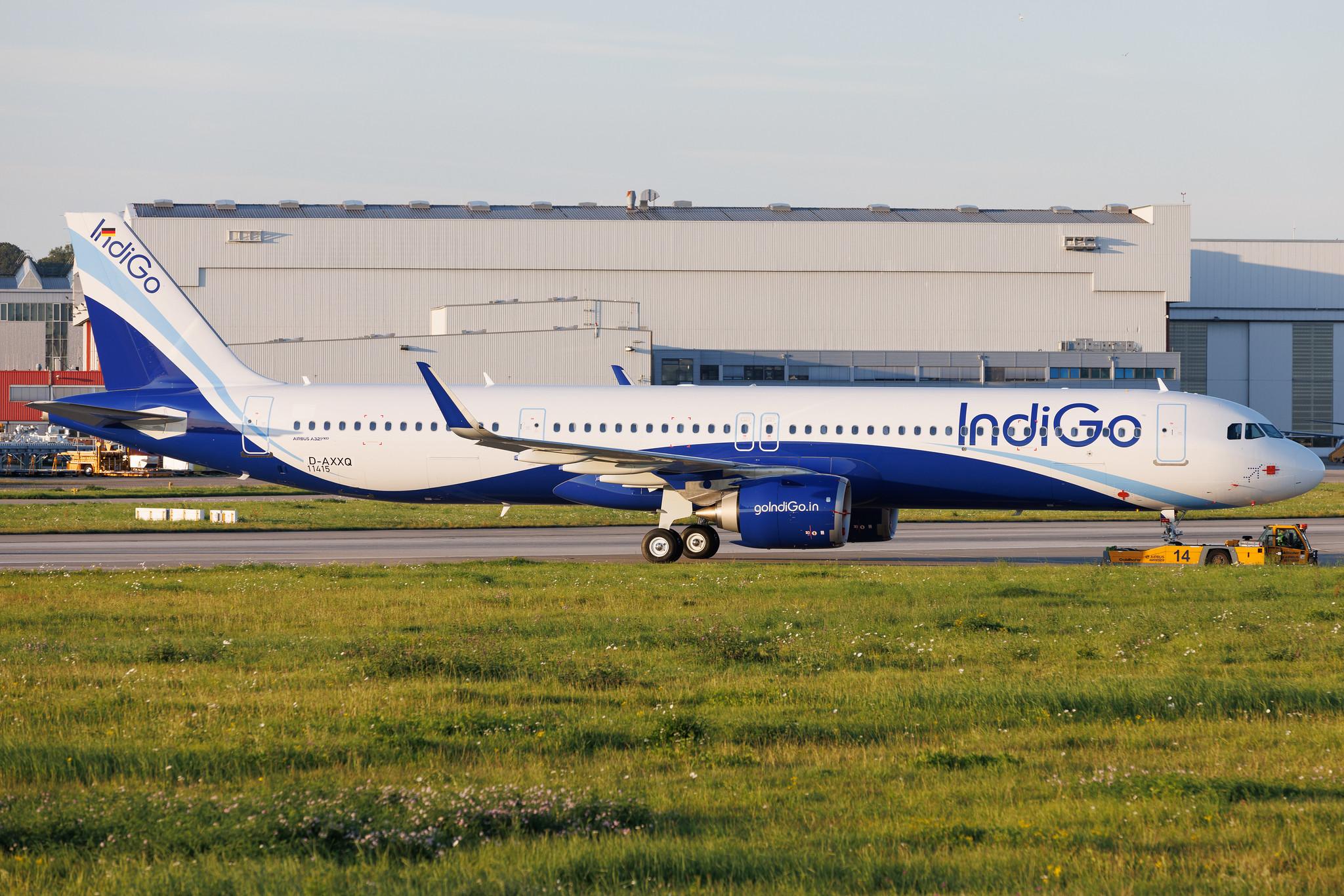 Hamburg Finkenwerder: IndiGo (6E / IGO) | Airbus A321-271NX A21N | D-AXXQ | VT- | MSN 11415