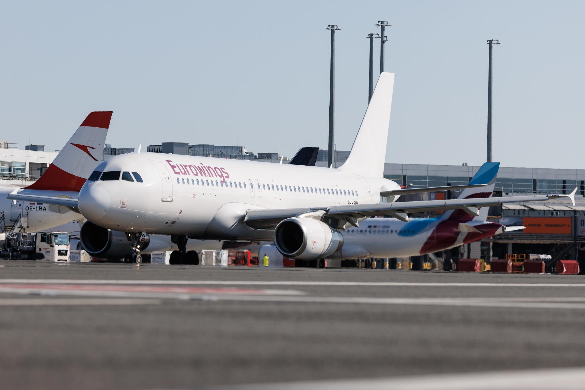 Hamburg Airport: Eurowings (EW / EWG) | Operator: Avion Express Malta | Airbus A320-232 A320 | 9H-SWA | MSN 03384